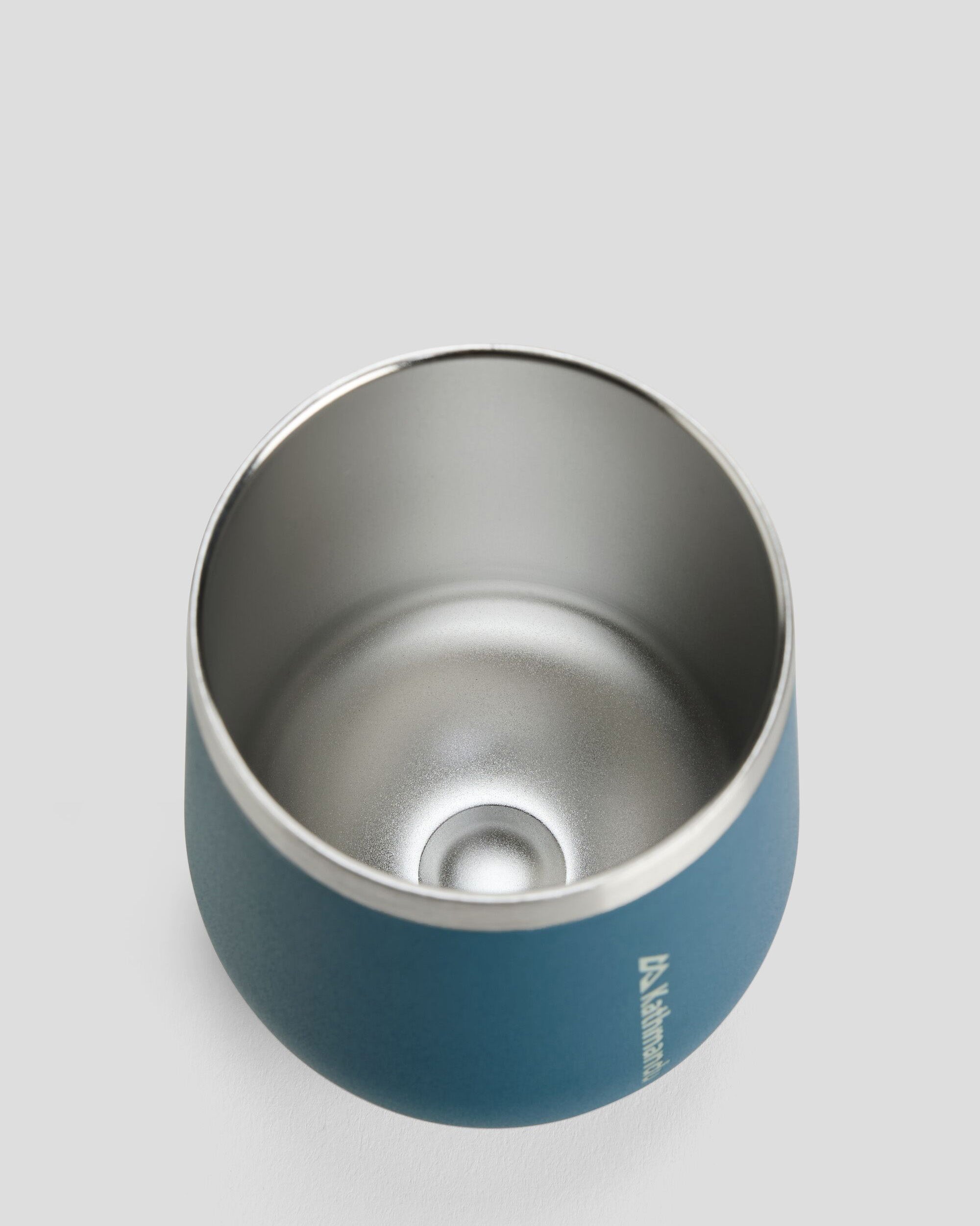 Premium Roamer Wine Tumbler - 20oz Insulated Stainless Steel Cup with Lid & Straw - Deep Sea Blue - Perfect for Outdoor Picnics, Beach Parties & Wine Tasting Events