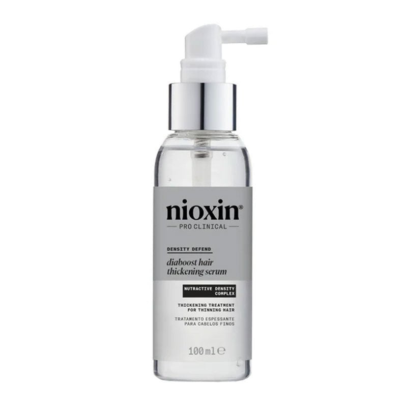 Nioxin Density Defend Diaboost Hair Thickening Serum for Thinning Hair - Volumizing Treatment for Fine & Weak Hair - Perfect for Daily Use at Home & Salon