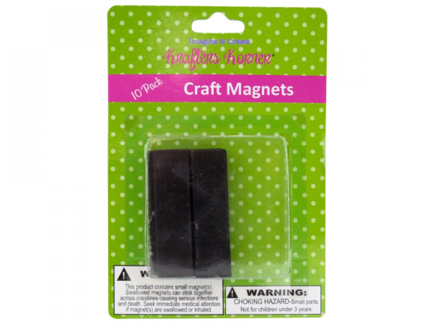 Bulk Craft Magnet Strips - Set of 12 Strong Adhesive Magnets for DIY Projects, Scrapbooking & Home Organization | Perfect for Fridge, Whiteboard & Office Use