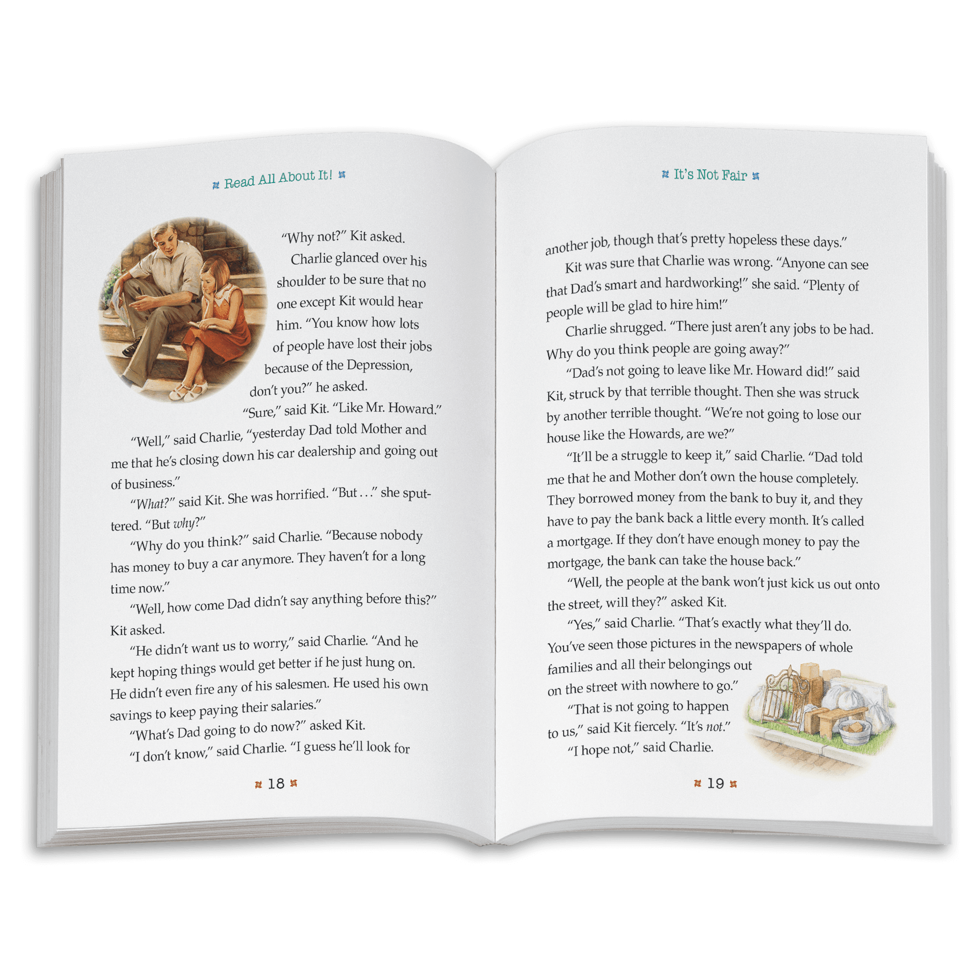 Read All About It!: Kit Book 1 - Historical Fiction Novel for Kids | Perfect for Homeschooling & Classroom Reading