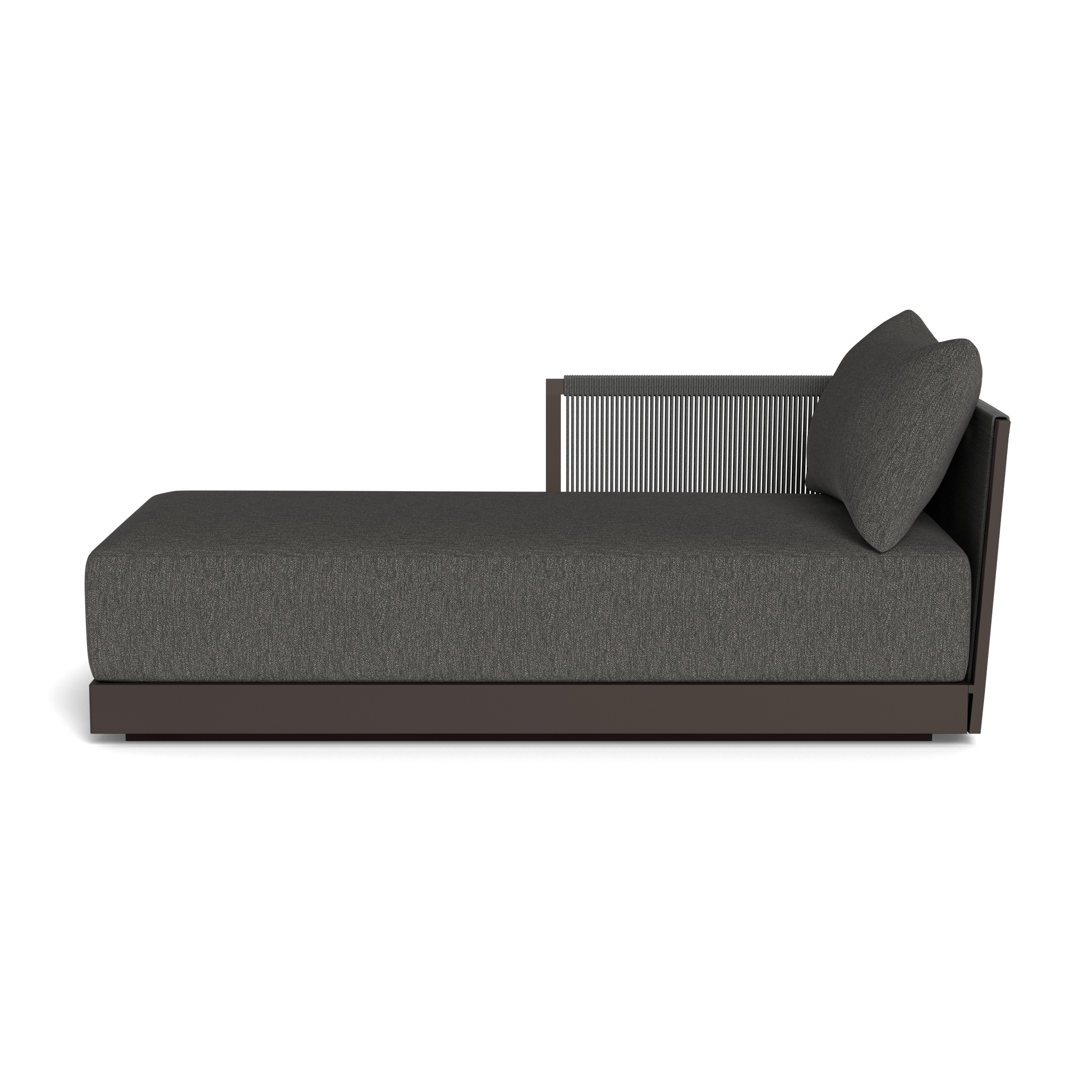 Antigua Chaise Lounge Left - Modern Outdoor Patio Furniture for Relaxing in Your Garden or Poolside