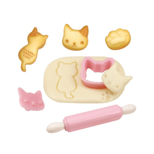 Nyanko Kitchen Vol. 08 Honey Cafe Tarlin Miniature Dollhouse Furniture Set - Perfect for 1:12 Scale Dollhouse Decor, DIY Miniature Room Displays & Collectible Mini Doll Accessories