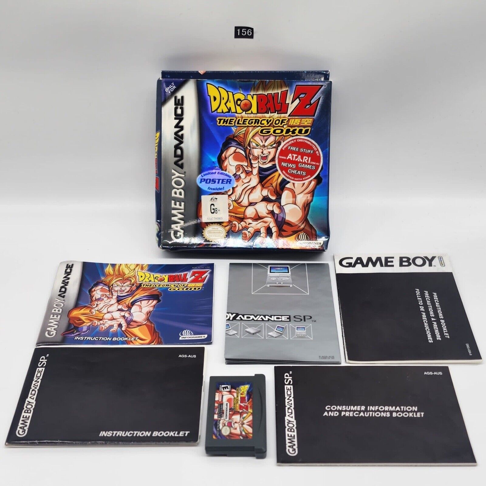 Dragon Ball Z: The Legacy of Goku - Complete GBA Game for Nintendo Advance | Authentic Boxed Edition | Perfect for Anime Fans & Retro Gaming Collectors
