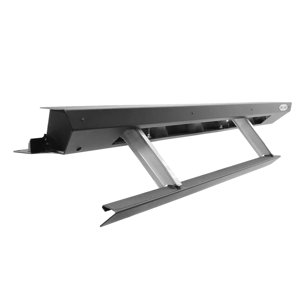 2024 Jeep Wrangler JL 4-Door Rock Slider Steps - Heavy Duty Off-Road Protection & Side Steps - Perfect for Rock Crawling, Trail Riding & Daily Driving