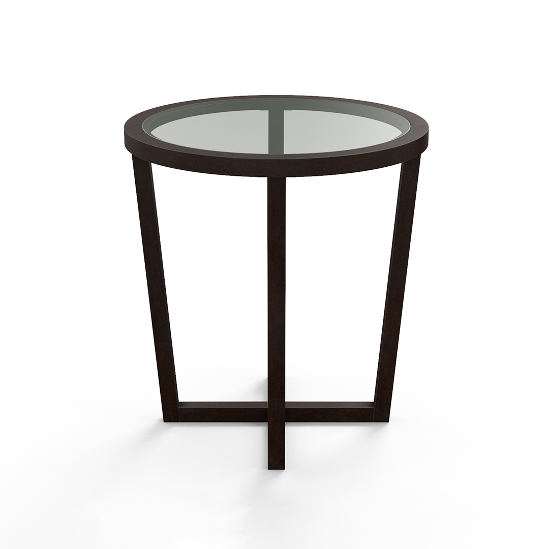 Bowen Table Trio - Set of 3 Modern Brown Wooden Side Tables for Living Room, Bedroom & Office - Perfect for Coffee, Books & Decor