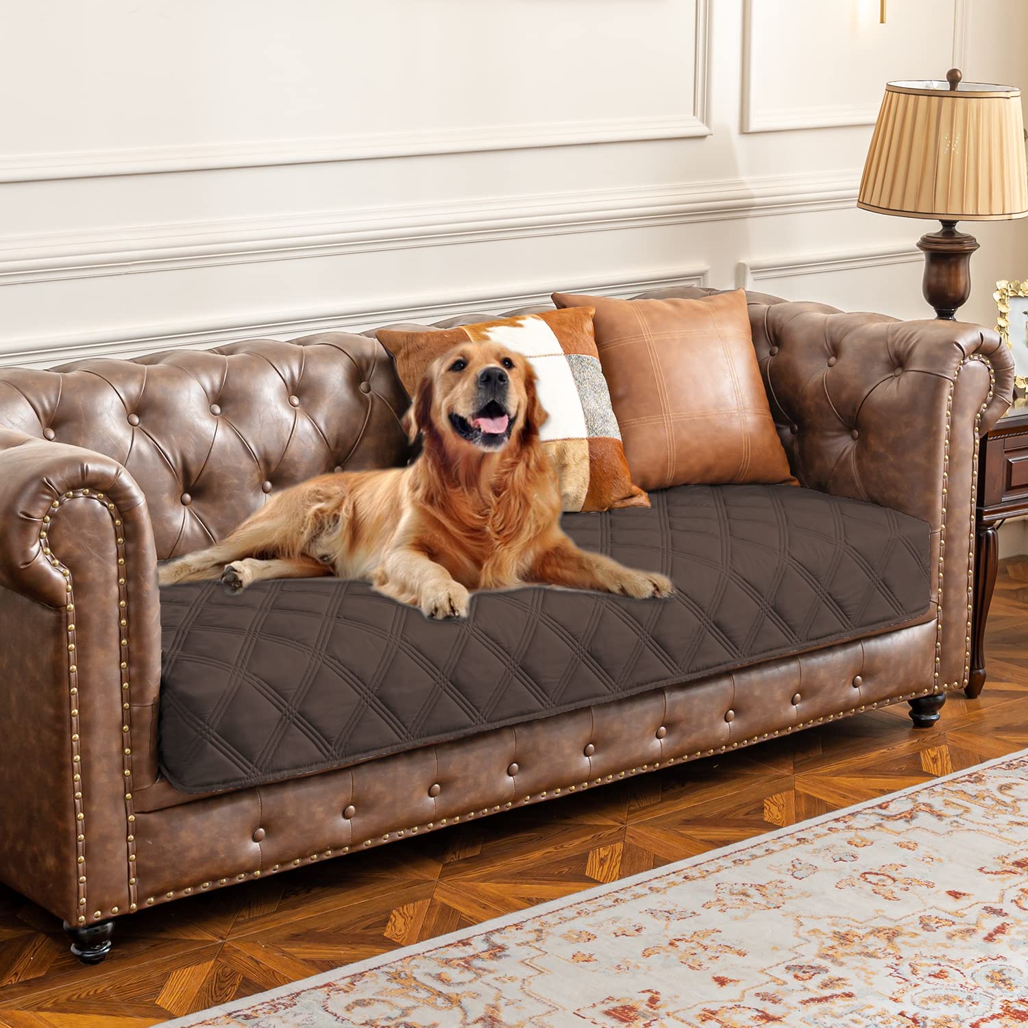 Waterproof Dog Bed Cover - Non-Slip Pet Blanket Protector for Furniture, Couch & Sofa - Perfect for Indoor Use, Travel & Pet Hair Protection