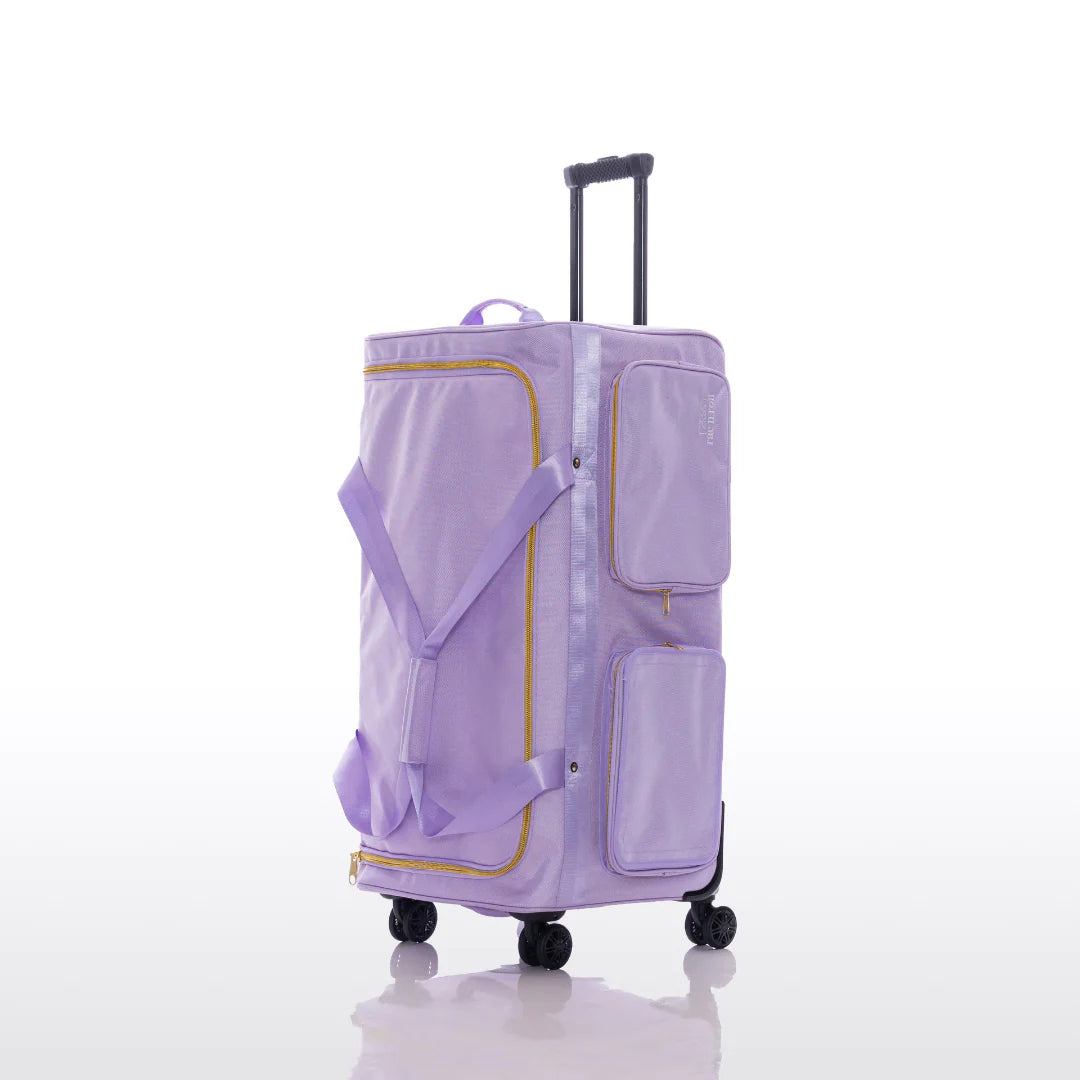 Rac n Roll Medium Lavender Scented Laundry Bag with Built-in Storage - Perfect for Travel, Gym & Organizing Clothes