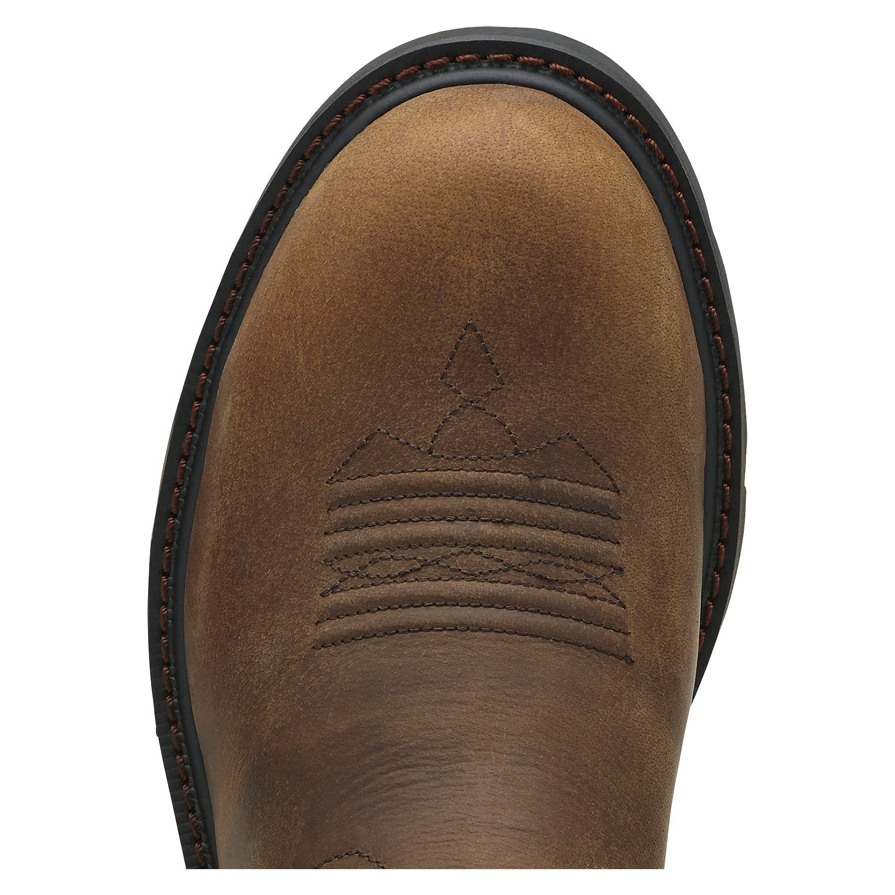 Ariat Men's Groundbreaker Steel Toe Work Boot - Waterproof Safety Boots for Construction, Hiking & Outdoor Work - Durable Comfort Work Shoes for Men