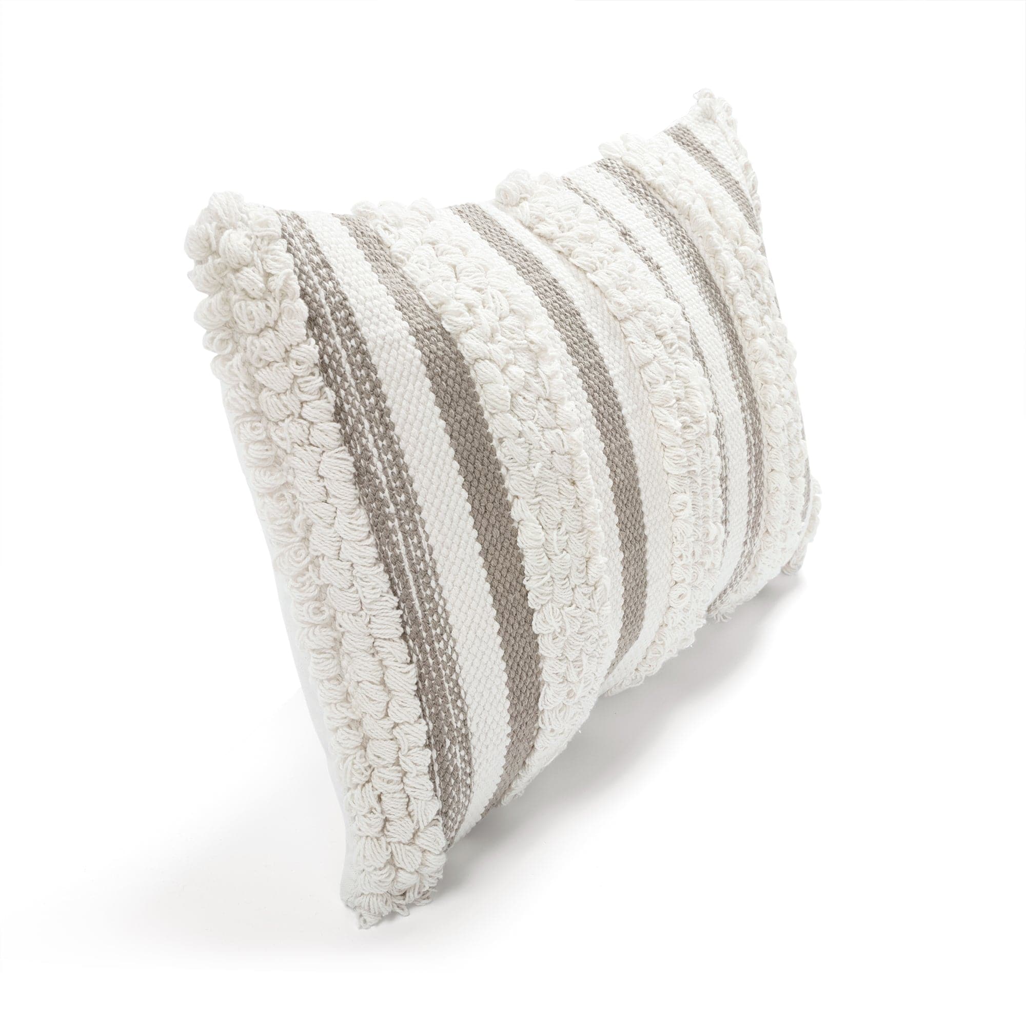 Bria Stripe Decorative Pillow Cover - Soft Cotton Cushion Case for Sofa, Bed & Home Decor - Perfect for Living Room, Bedroom & Cozy Spaces