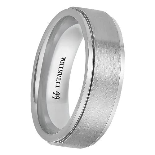 7mm Raised Brushed Center