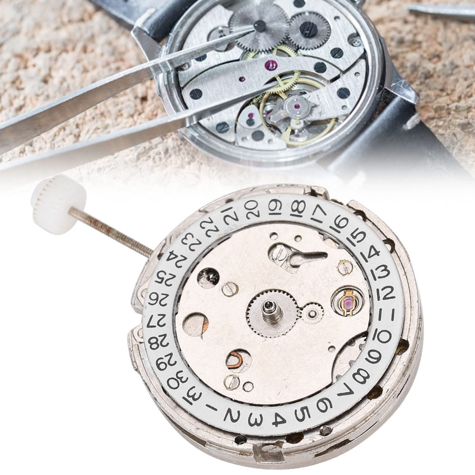 Brrnoo 2813 Mechanical Watch Movement - High Precision Watch Repair Part for Watchmakers | Durable & Exquisite Craftsmanship | Ideal for Watch Repair, Restoration & DIY Projects