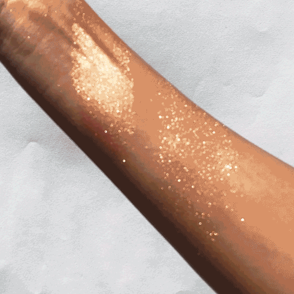 Sun Glow Face & Body Highlighter - Fairy Gold 004 | Vegan & Cruelty-Free Makeup for Glowing Skin | Perfect for Parties, Weddings & Everyday Glam