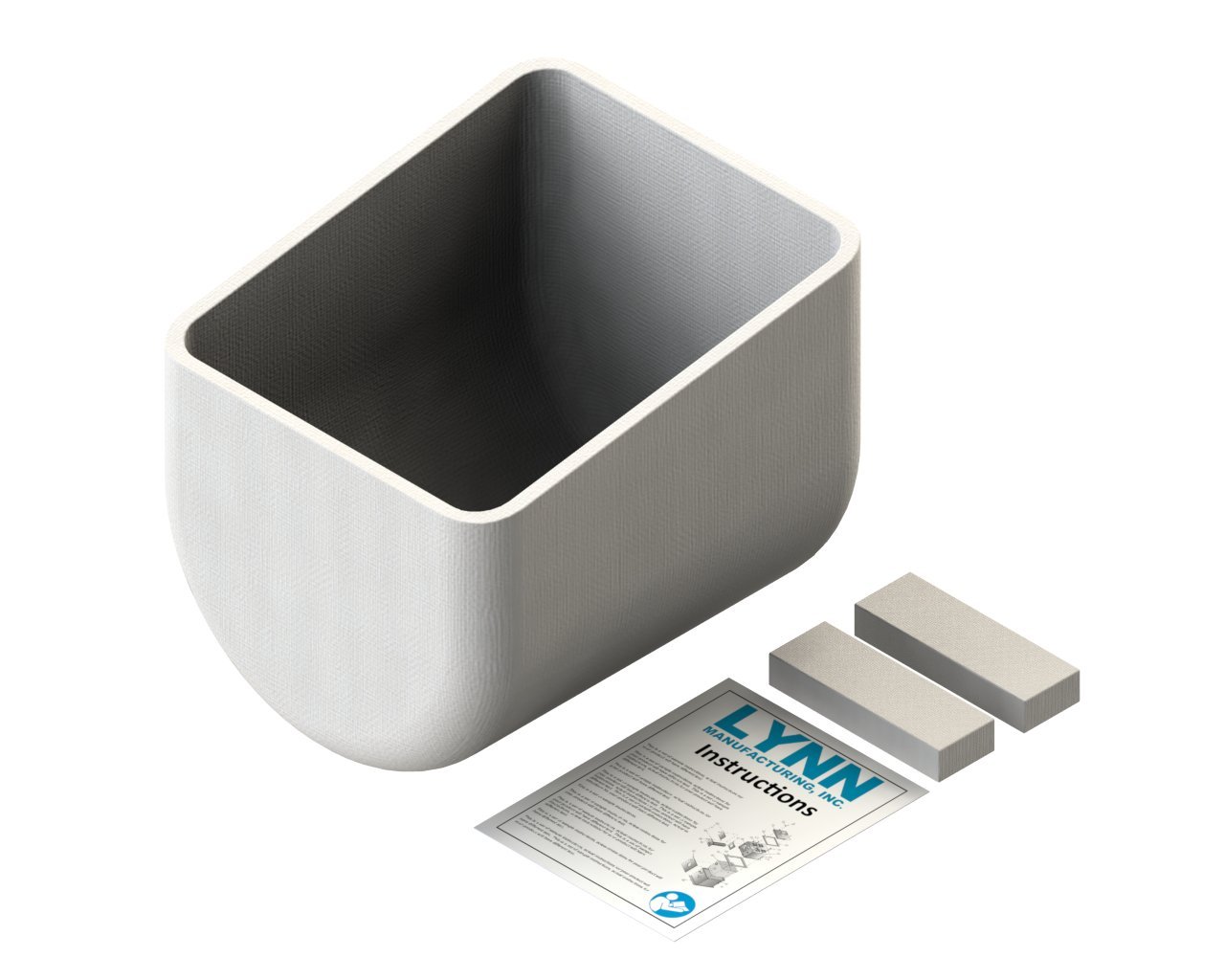 High-Temperature Universal Combustion Chamber - Lynn Quick Fire 200 with 2300°F Ceramic Fiber Lining (Model 1002) for Industrial Kilns, Foundries & Metalworking Furnaces