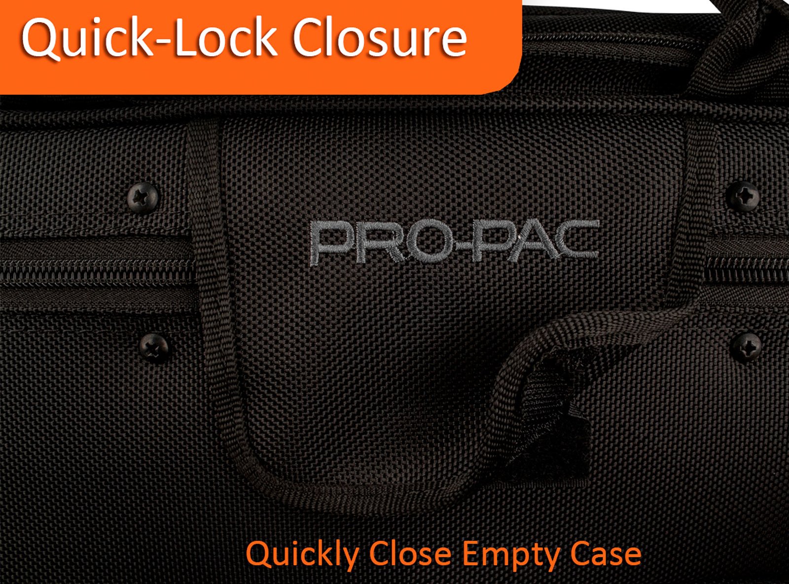 Protec PB309CT Contoured PRO PAC Case for Bass Trombone - Durable Protective Cover with Custom Fit | Perfect for Travel, Performances & Storage