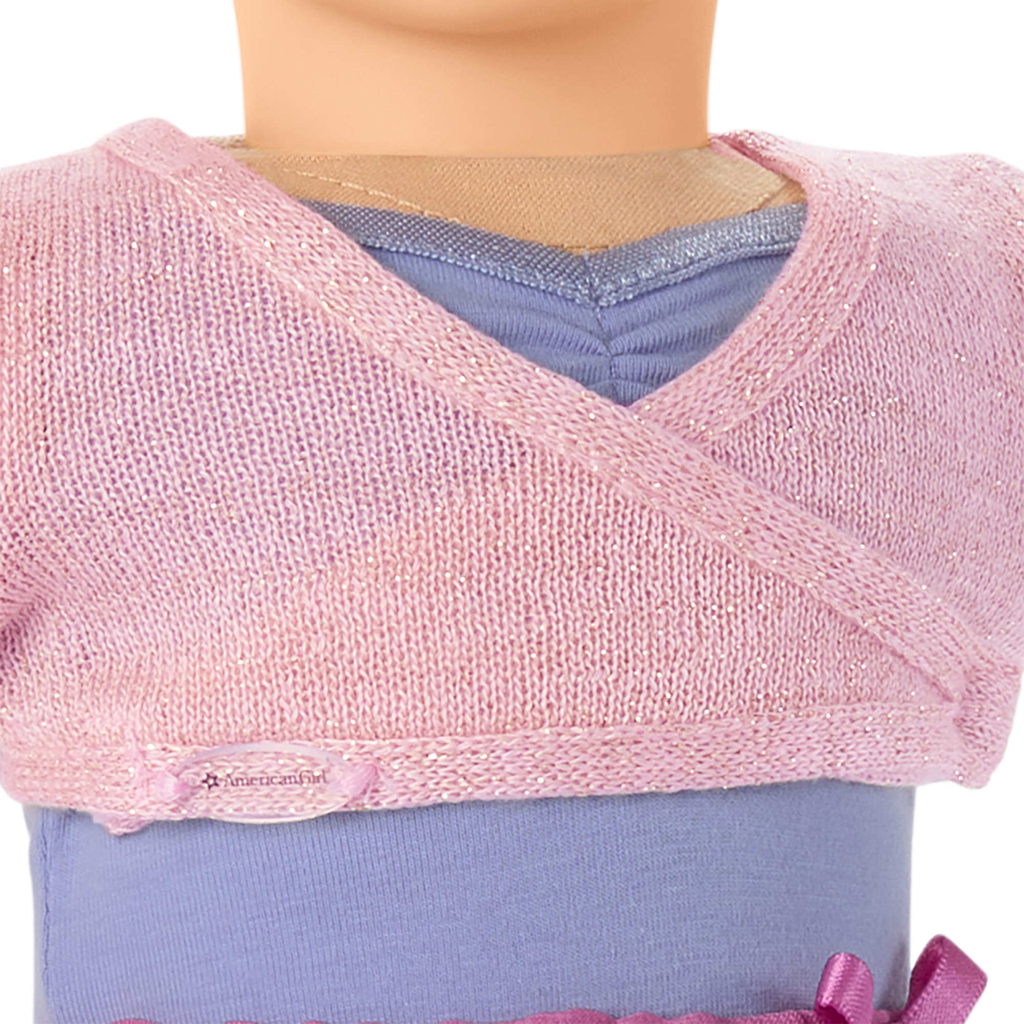 Plié Away Ballet Practice Outfit for 18 Inch Dolls - Perfect for Playtime, Dance Class & Collectible Display