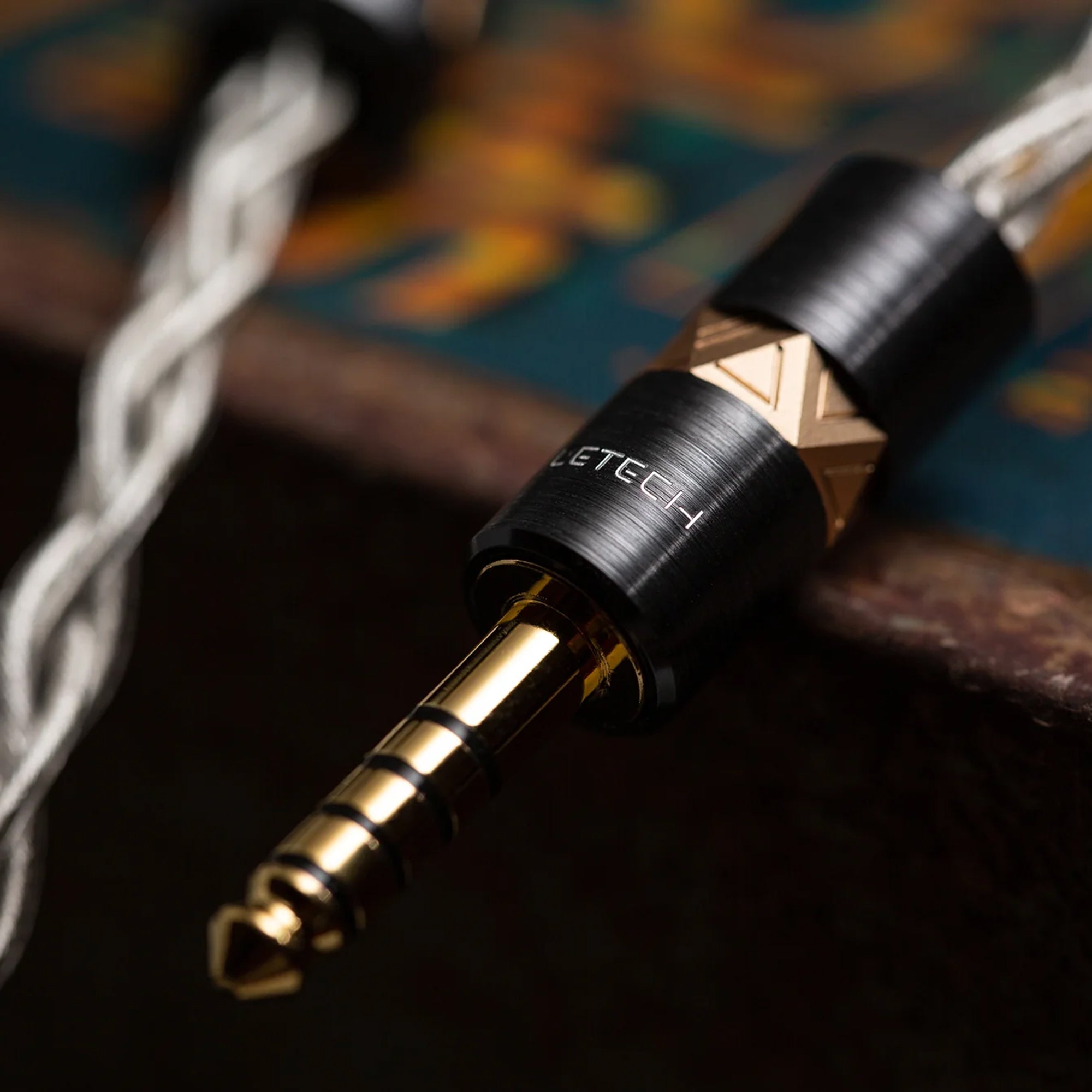 Eletech Virtues Cassiel Premium In-Ear Monitor Cable - High-Quality Audio Upgrade for Musicians & Audiophiles | Perfect for Studio Recording & Live Performances