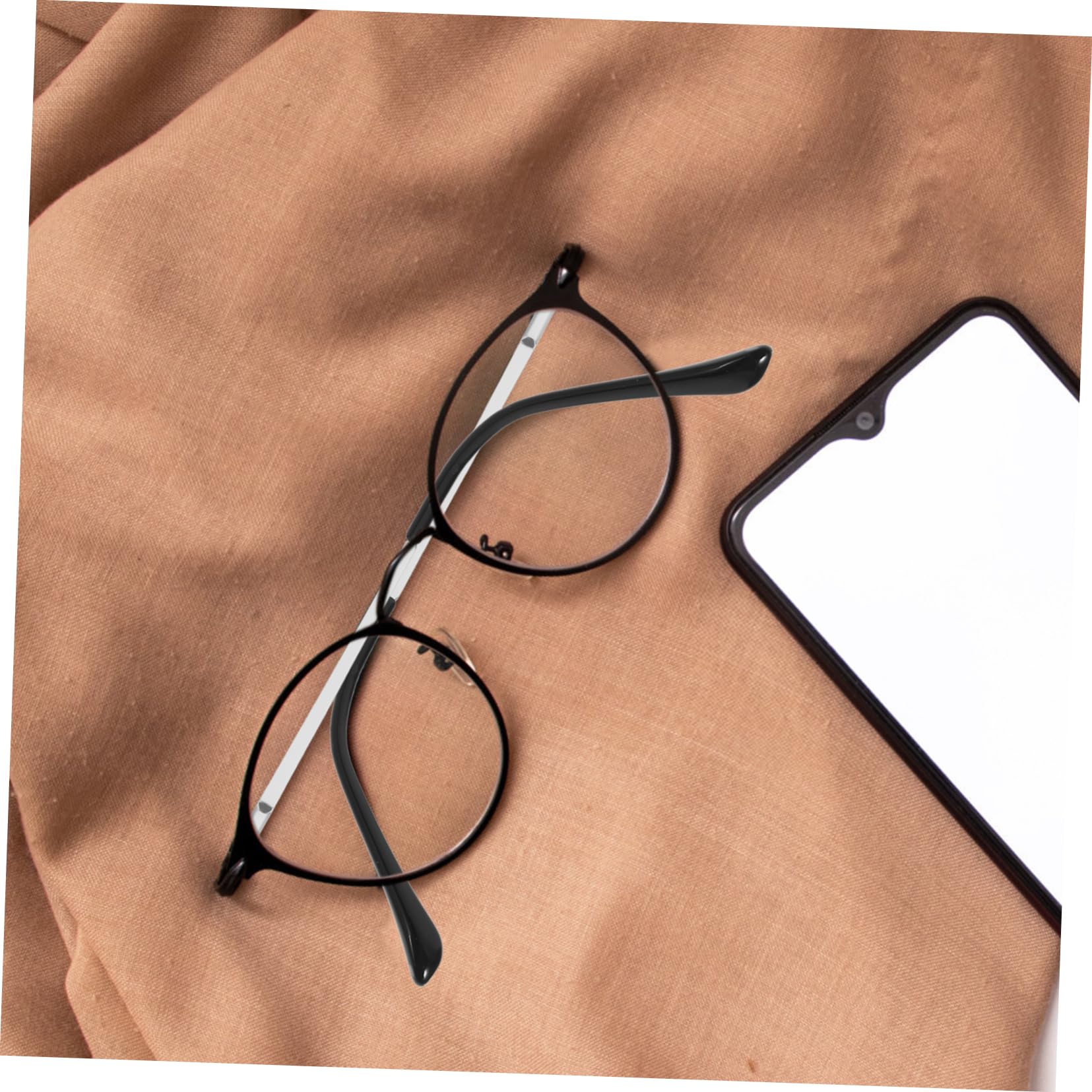 BUTIFULSIC Glasses Replacement Arms - 1 Pair of Metal Frame Glasses Ear Grips & Grab Bars for Sunglasses & Eyewear | Perfect for Bus, Office, and Outdoor Activities