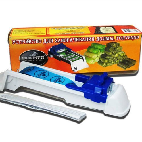 DIY Sushi Roller Machine - Kitchen Tool for Making Perfect Sushi, Grape Leaf Dolma & Cabbage Rolls | Ideal for Home Chefs, Meal Prep & Japanese Cuisine Lovers