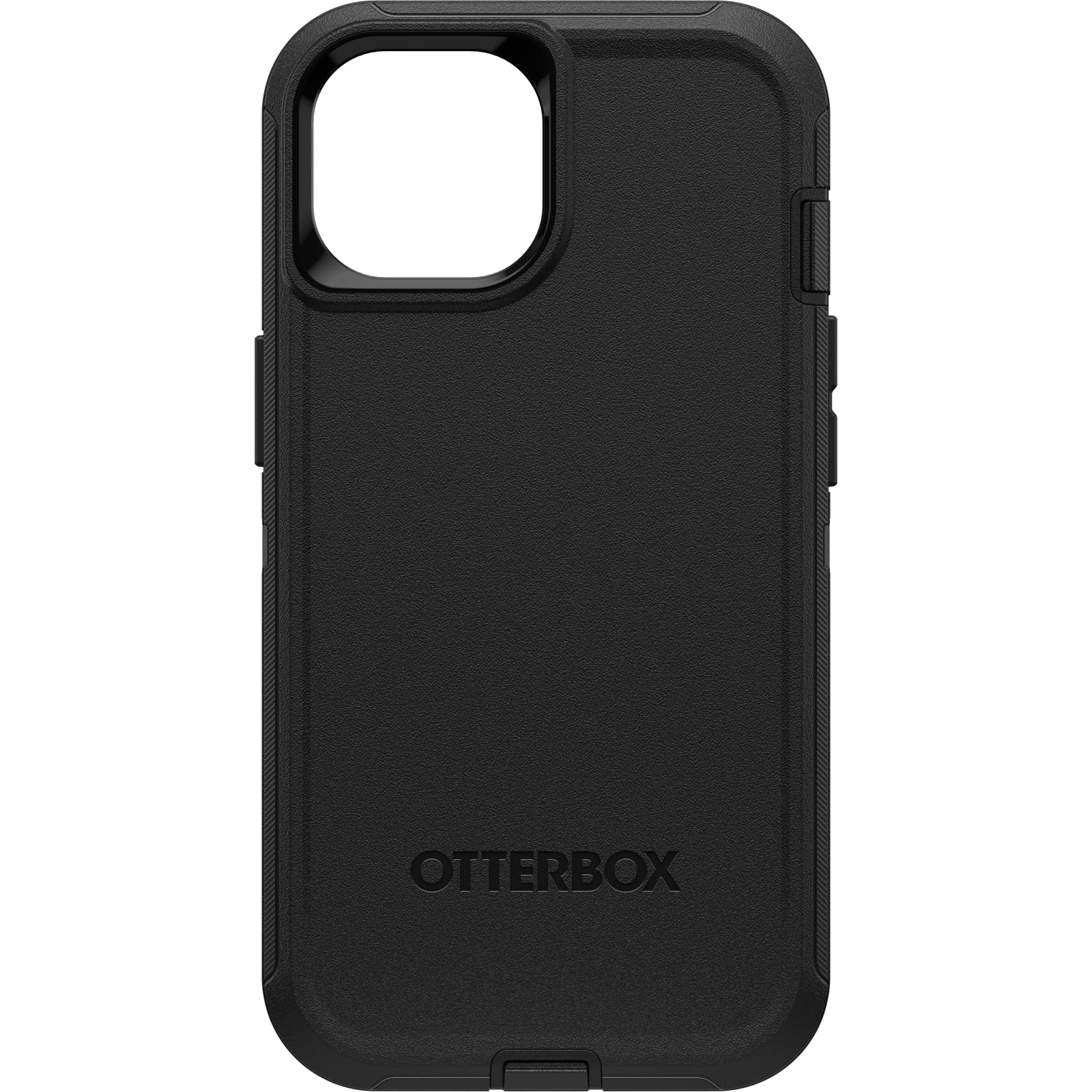 OtterBox Defender Series Rugged Case for iPhone 15/14/13 - Black | Screenless Design with Port Protection | Includes Holster Clip & Kickstand | Perfect for Outdoor, Construction & Extreme Activities