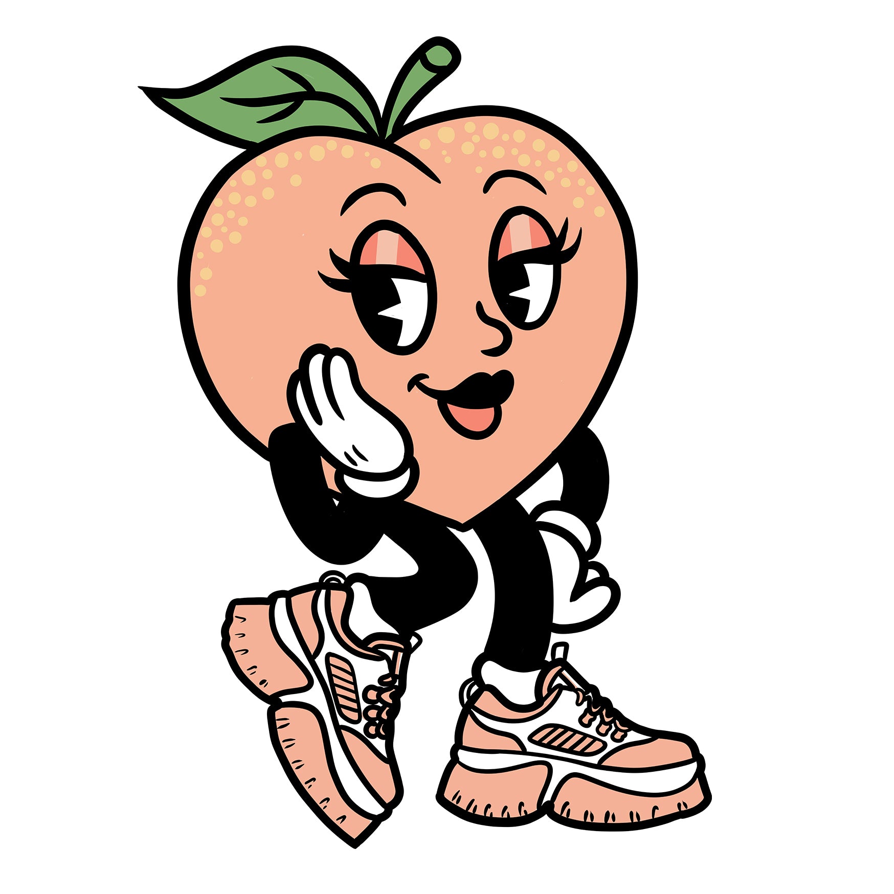 Peach Iced Tea Color Running Shoes - Lightweight Women's Athletic Sneakers for Jogging, Gym Workouts & Casual Wear