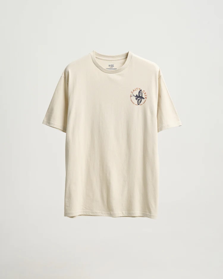 Salty Crew Fly By Standard Tee - Men's Comfortable Cotton T-Shirt for Surfing, Beach & Casual Wear | Perfect for Outdoor Activities & Everyday Style