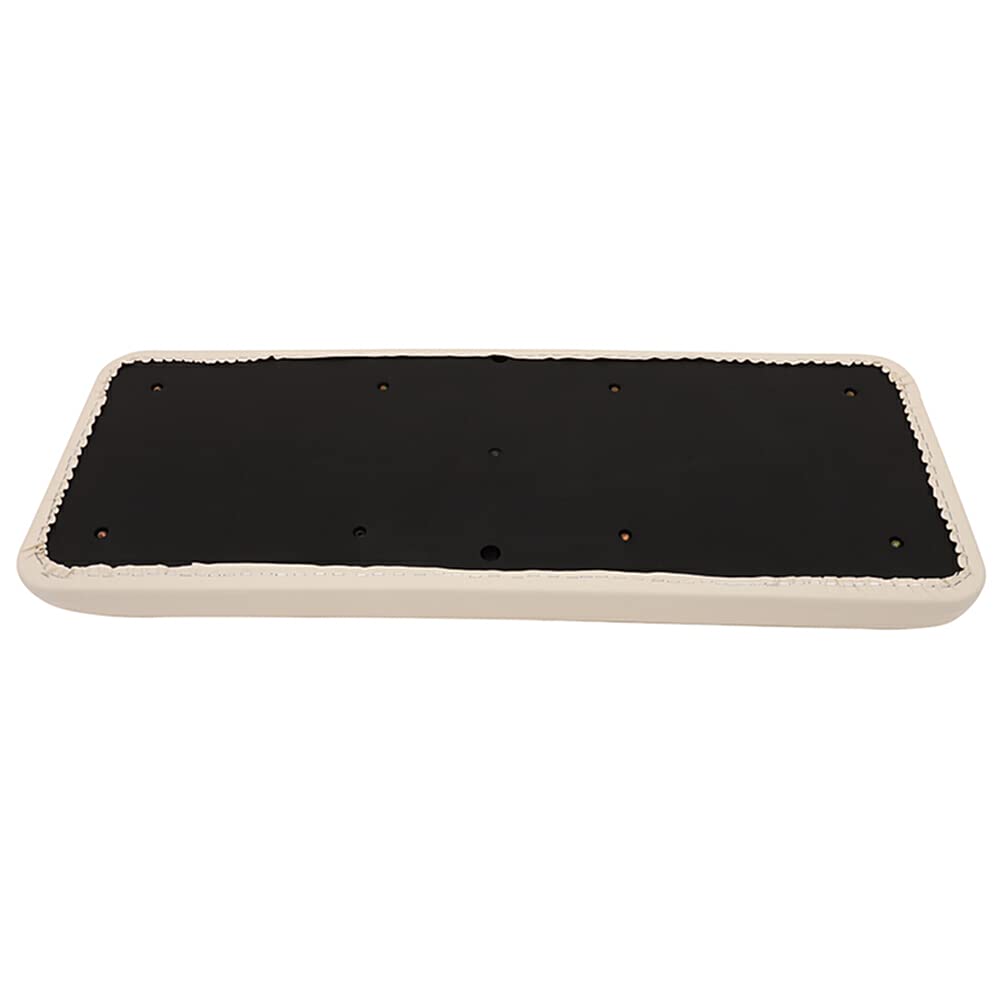 ECCPP Universal Golf Cart Rear Flip Seat Replacement Cushions - Compatible with EZGO, Club Car & Yamaha Golf Carts - White Vinyl Upholstery - Weather-Resistant & Durable - Perfect for Golf Course Rides, Resort Transportation & Neighborhood Cruising