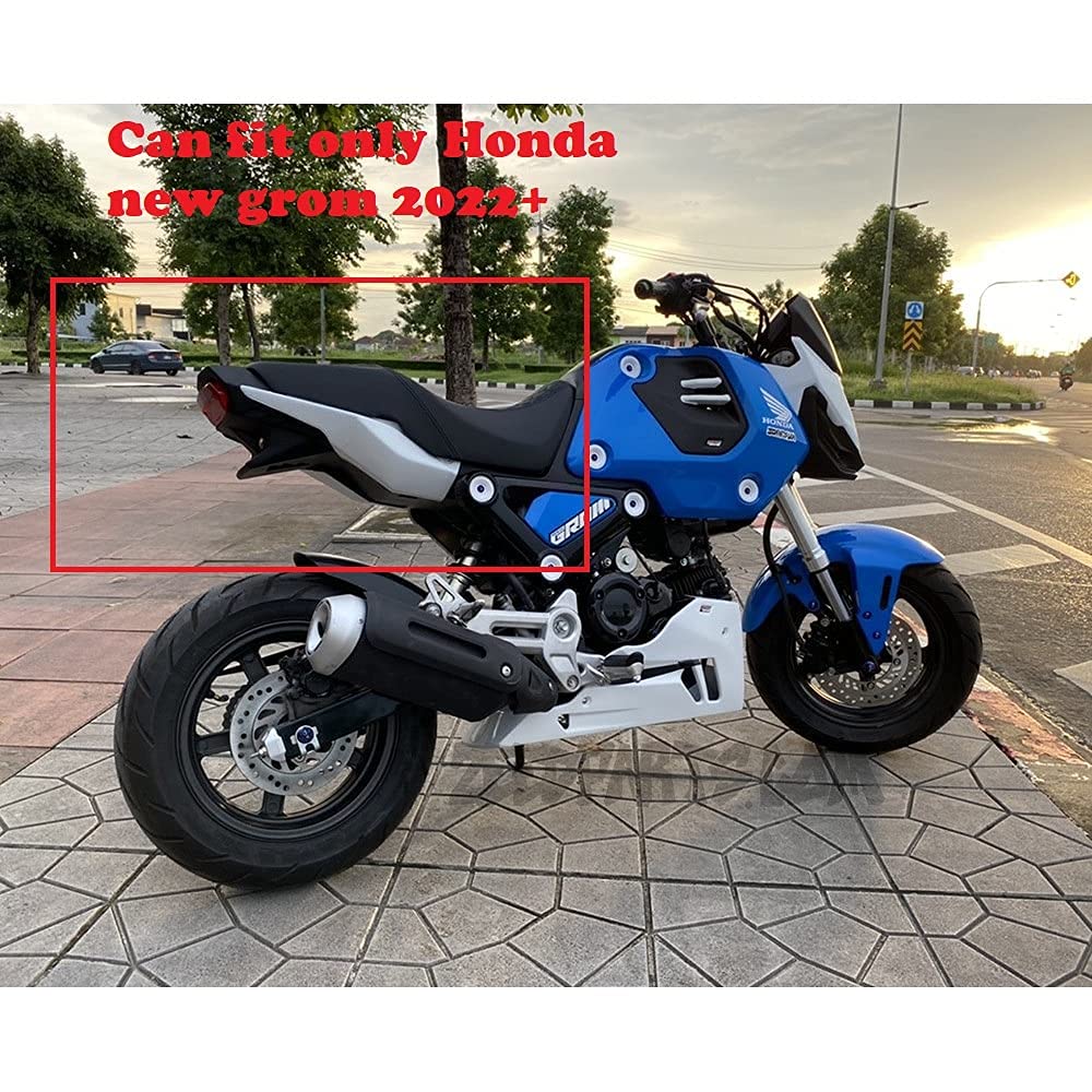 Honda Grom 2022 Rear Seat Fairing Cover Cowl - Replacement Tail Light Cover for Honda MSX125/Grom (All Colors Available) - Perfect for Motorcycle Customization & Street Bike Upgrades
