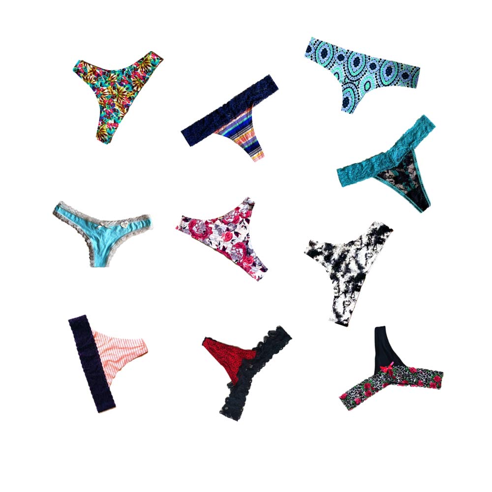 Dircho Women's Underwear Variety Pack - 10&20 Pack of Panties, Thong, G-string & T-back Tanga - Comfortable & Breathable for Daily Wear, Workout & Sleep