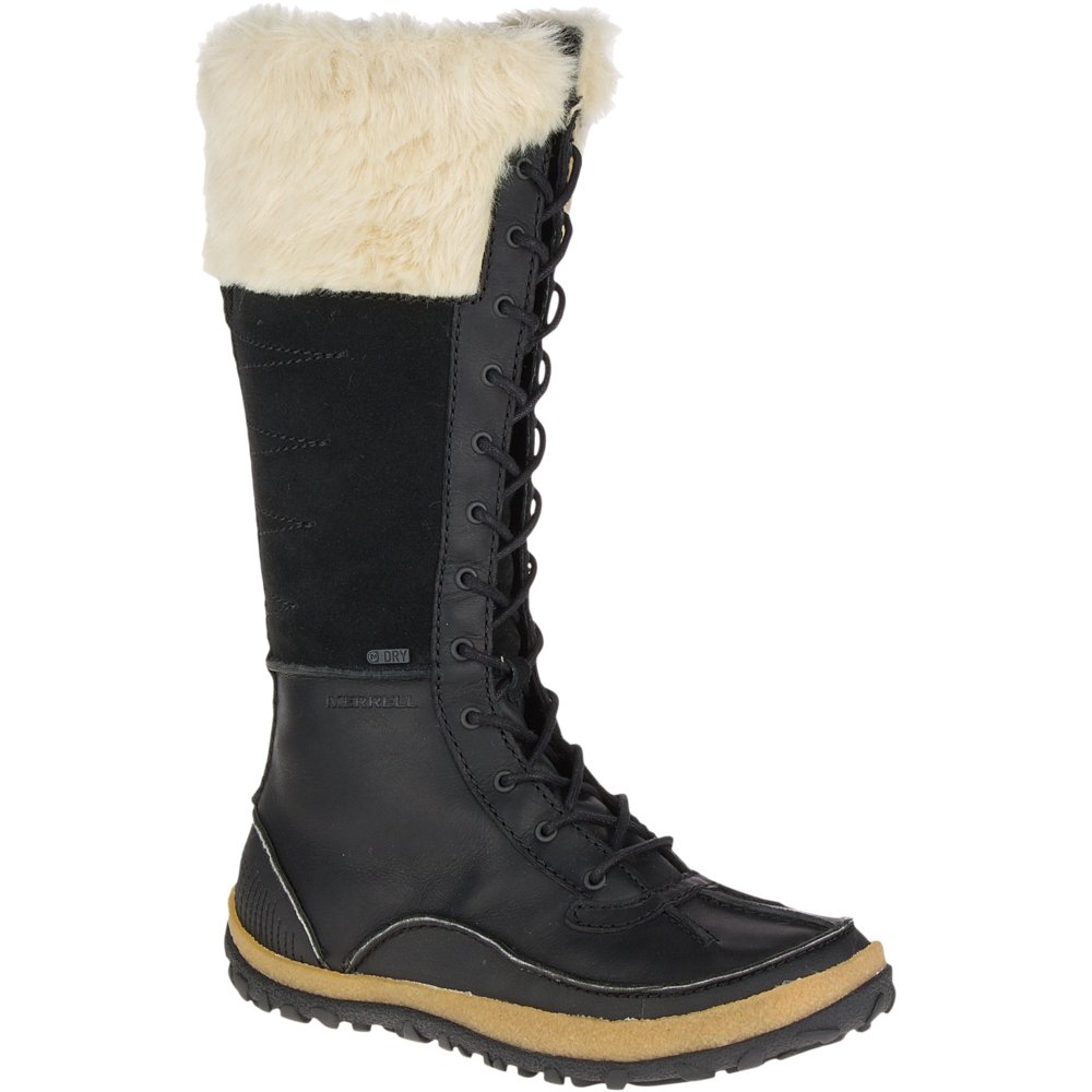 Merrell Women's Tremblant Tall Polar Waterproof Winter Snow Boots - Warm Insulated Hiking Boots for Cold Weather, Snowshoeing & Outdoor Adventures