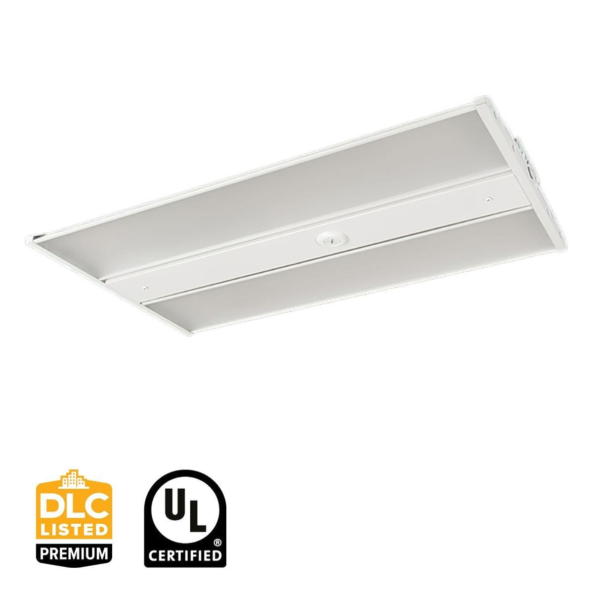 4ft Industrial LED High Bay Light - 420W, 63000 Lumens, 4000K Neutral White, 120-277V - Perfect for Warehouses, Factories & Gymnasiums