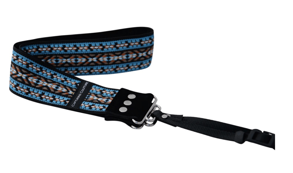 Premium Leather Camera Strap for DSLR & Mirrorless Cameras - Mystic Edition | Comfortable & Adjustable Neck Strap for Photographers | Perfect for Travel, Weddings & Street Photography
