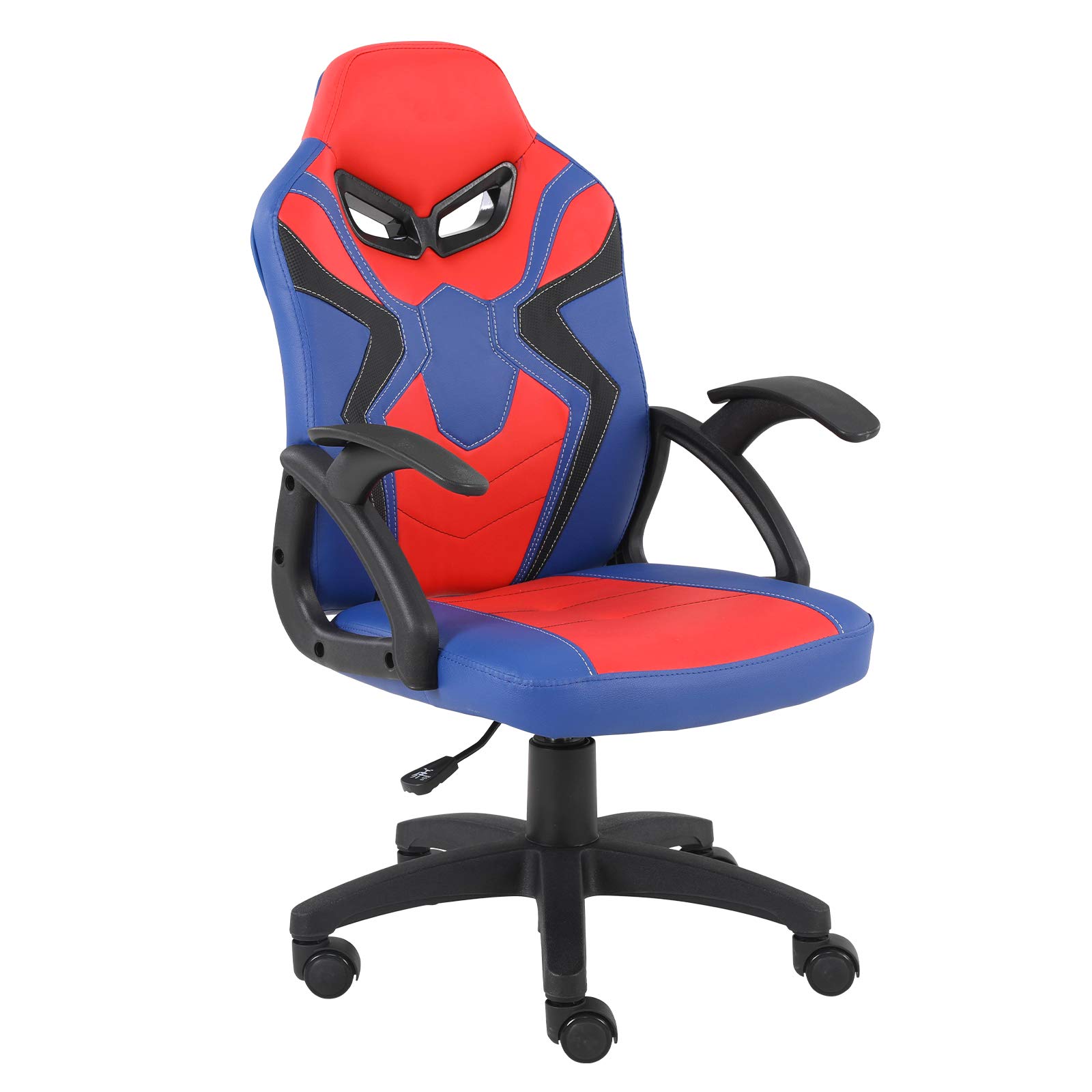 Modern-Depo Ergonomic Gaming Chair for Teens & Students - High Back Racing Style Computer Chair with Adjustable Height, Swivel Base & Lumbar Support - Perfect for Gaming, Studying & Office Work (Blue)