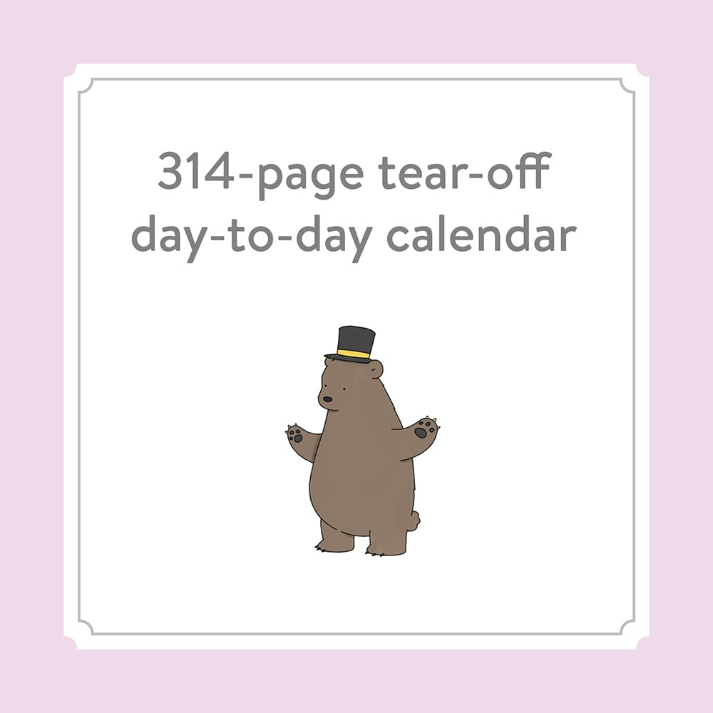 Little World of Liz Climo 2025 Daily Wall Calendar - Cute Animal & Funny Comics Planner for Office, Home, or Gift - Perfect for Scheduling, Organizing, and Daily Inspiration