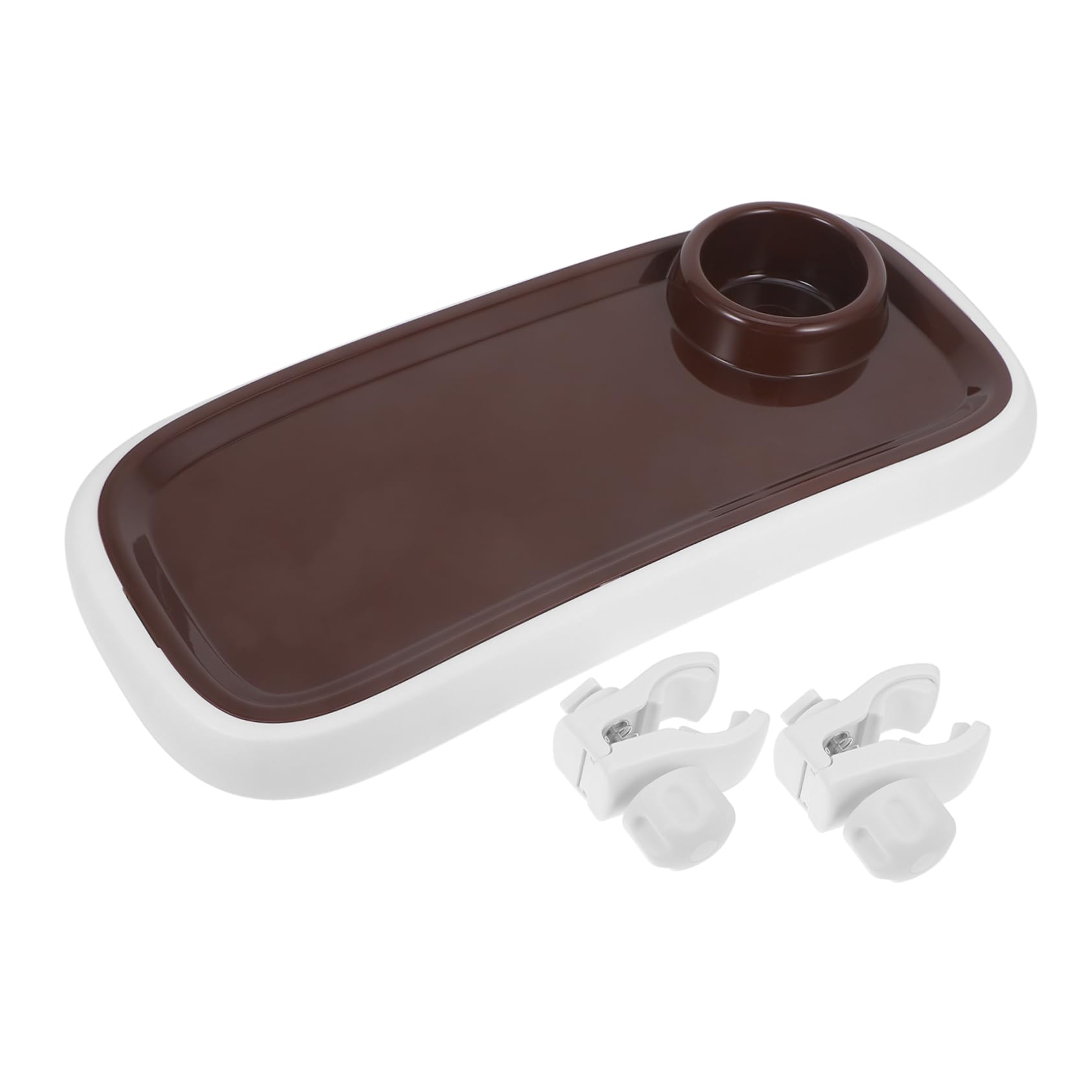 HEMOTON 3-Piece Removable Universal Stroller Tray with Cup Holder - Perfect for Snacks, Toys & Drinks While Strolling with Baby