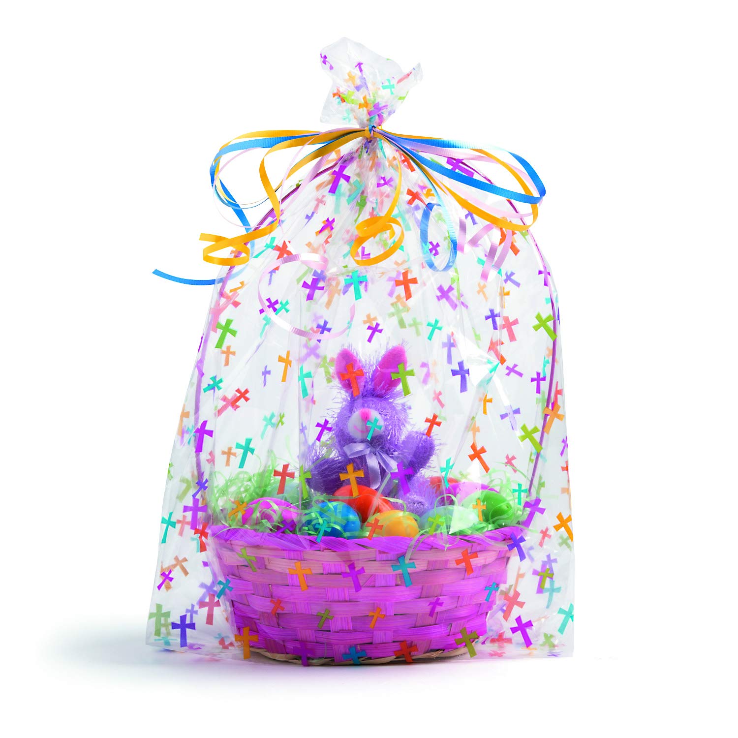 Pastel Furry Stuffed Bunnies (12 Pack) - Soft Plush Easter Bunny Toys for Easter Basket Fillers, Party Favors, Kids Gifts & Spring Decorations - Perfect for Easter Celebrations, Birthday Parties & Nursery Decor