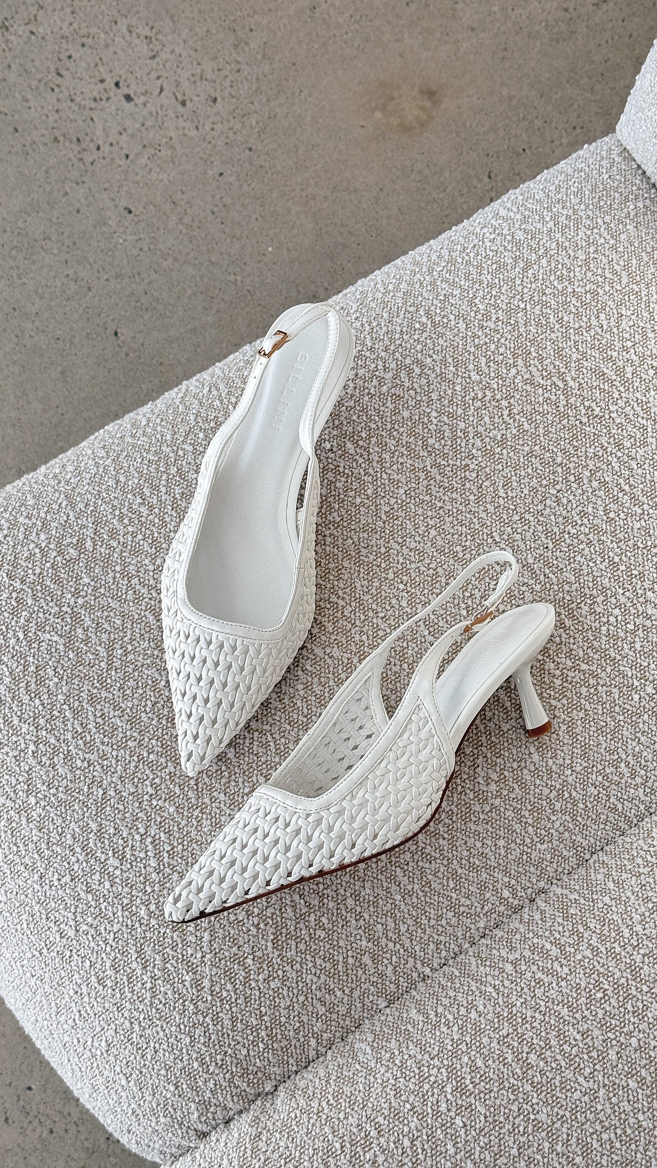 Koa Heel White - Comfortable Women's Sandals for Summer, Beach, and Casual Outings