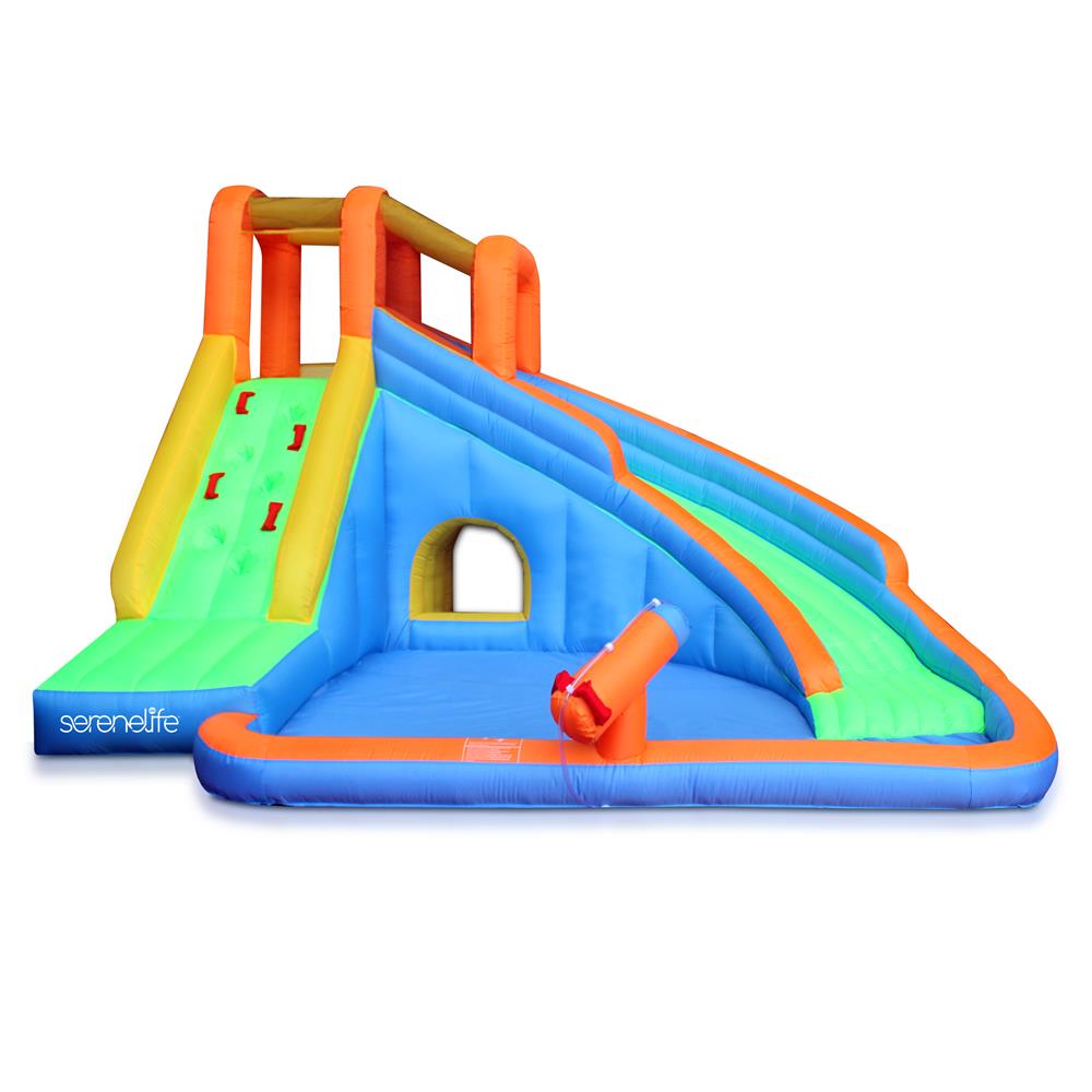 Best Inflatable Bounce Water Slide for Kids - Outdoor Backyard Summer Fun - Large Commercial Grade Bounce House with Water Sprayer for Parties, Events & Family Gatherings