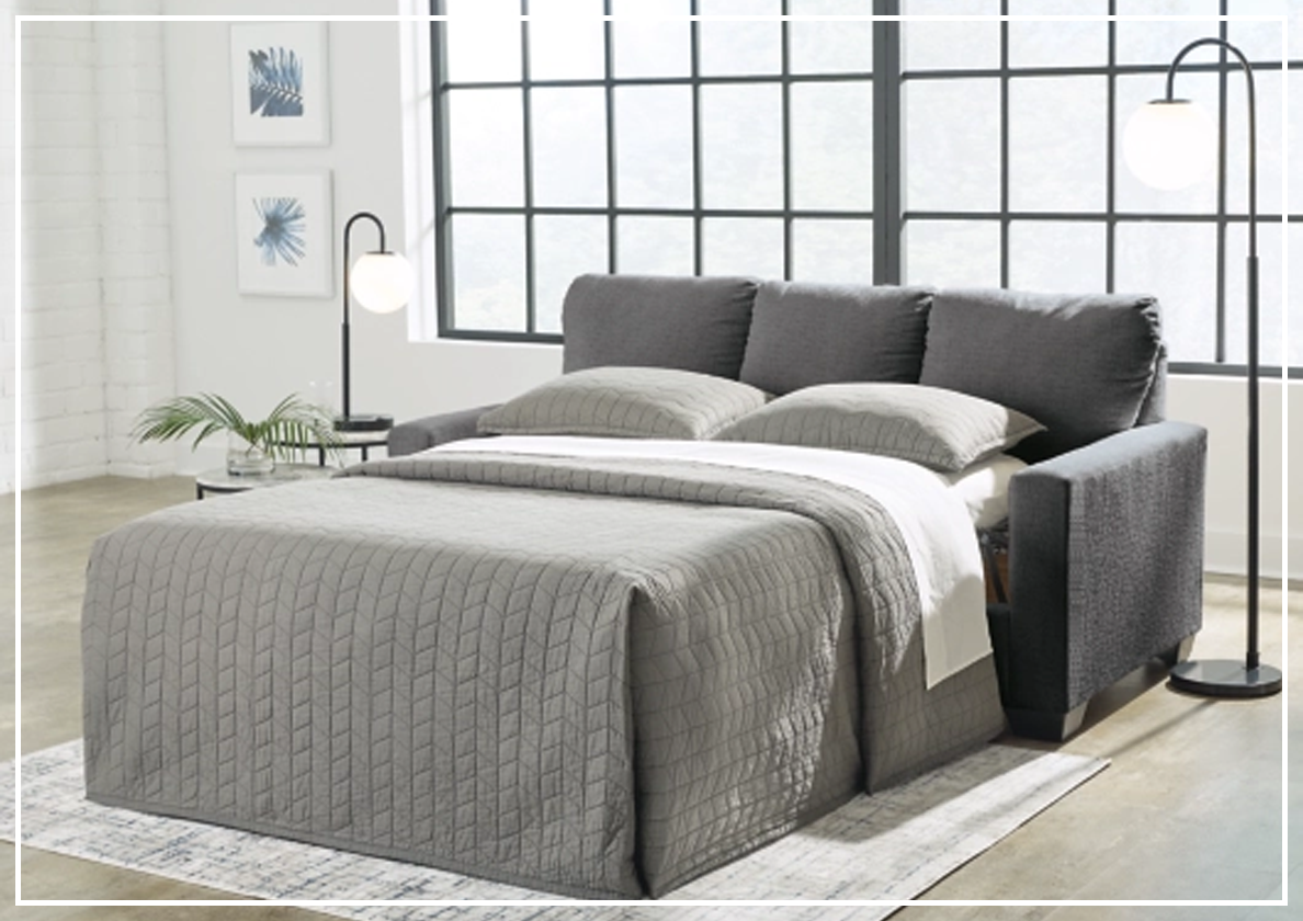 Gio Italia Rome Fabric Sofa Sleeper - Convertible Queen, Full XL & Twin Size Bed for Small Spaces | Comfortable Sleeper Sofa for Living Room, Guest Room & Apartments