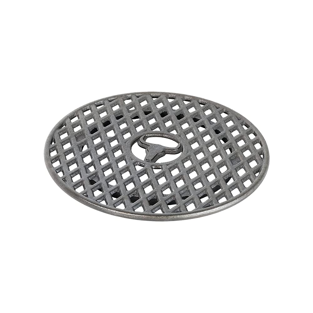 MOESTA-BBQ 19295 Cast Iron Grill Plate - 30cm/12 Inch BBQ Griddle Insert for Plancha & Wok - Heavy Duty Grill Accessories for Outdoor Cooking, Camping & Backyard BBQs