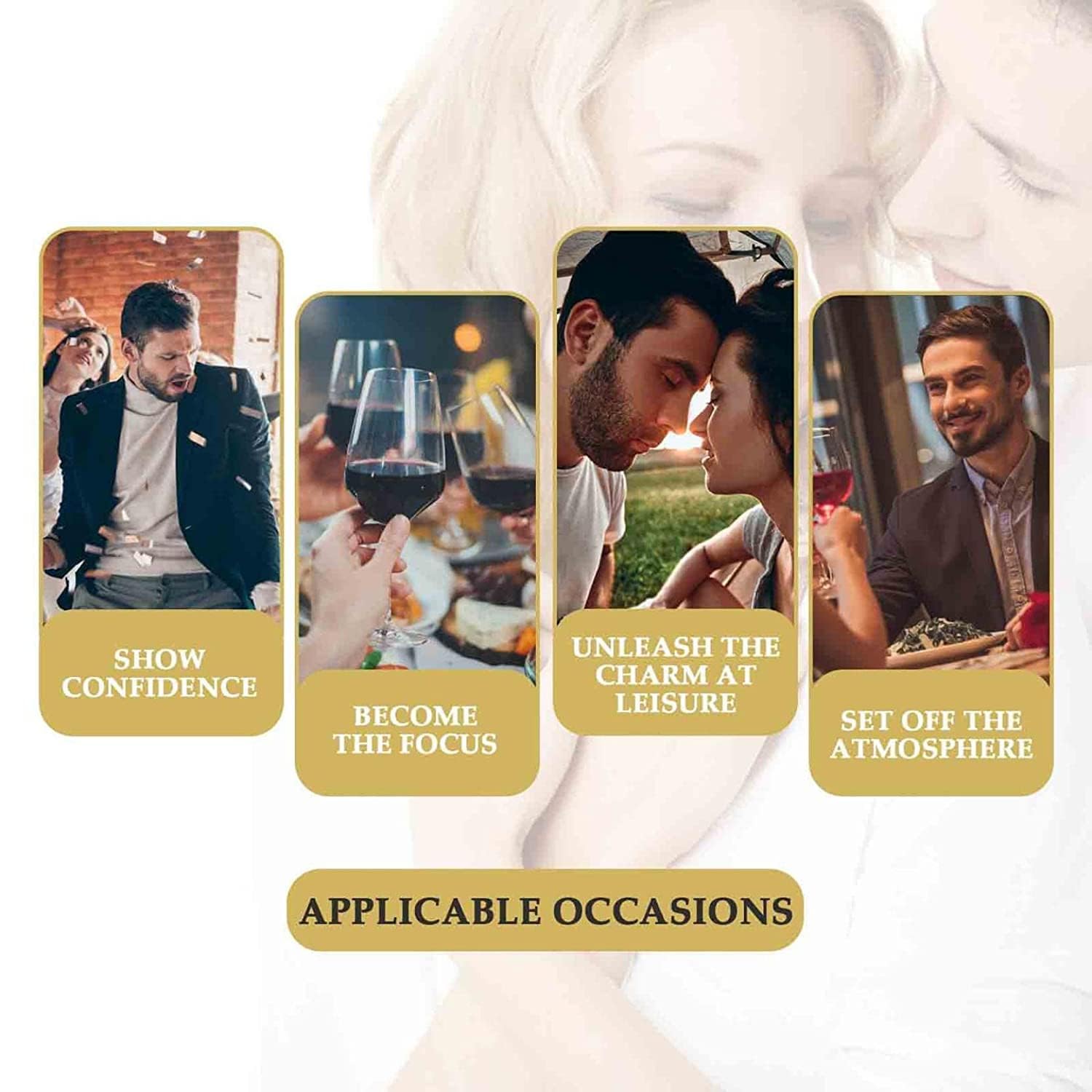 Best Hypnosis Cologne for Men - Pheromone-Infused Long Lasting Fragrance | Attract Women, Boost Confidence | Perfect for Date Night, Office & Special Occasions