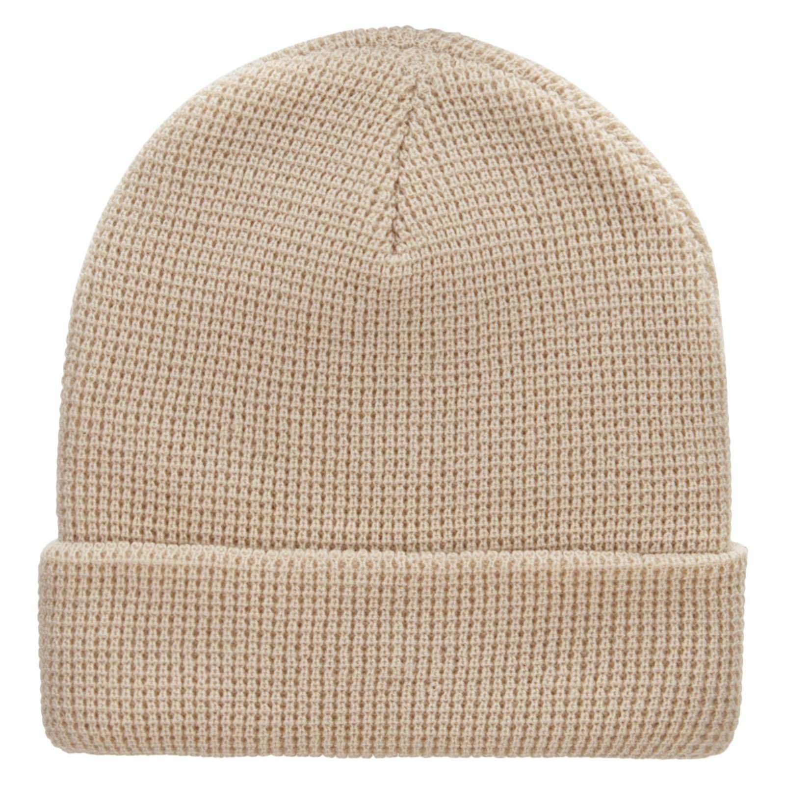 Warm Waffle Knit Cuff Beanie Hat for Men & Women - Winter Fashion Accessory for Outdoor Activities, Skiing, and Cold Weather