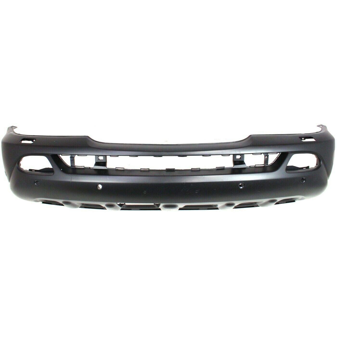 Front Bumper Cover with Washer Sensor Holes - Compatible with MB1000165 & 1638804870 | Perfect for Car Repair & Replacement