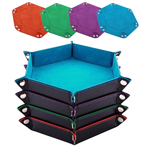 Sky Blue, Violet, Green, Orange