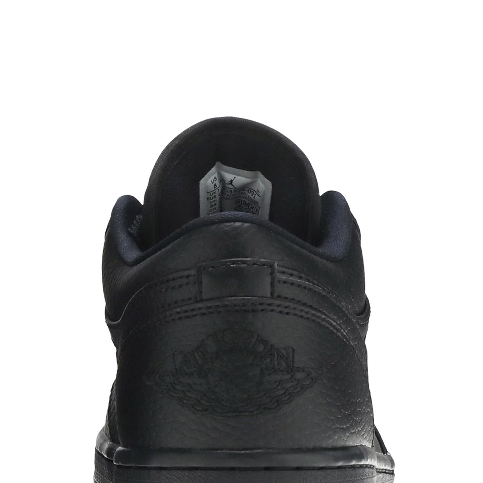 Air Jordan 1 Low 'Triple Black' Sneakers (2020) - Men's Basketball Shoes for Casual Wear & Street Style Fashion