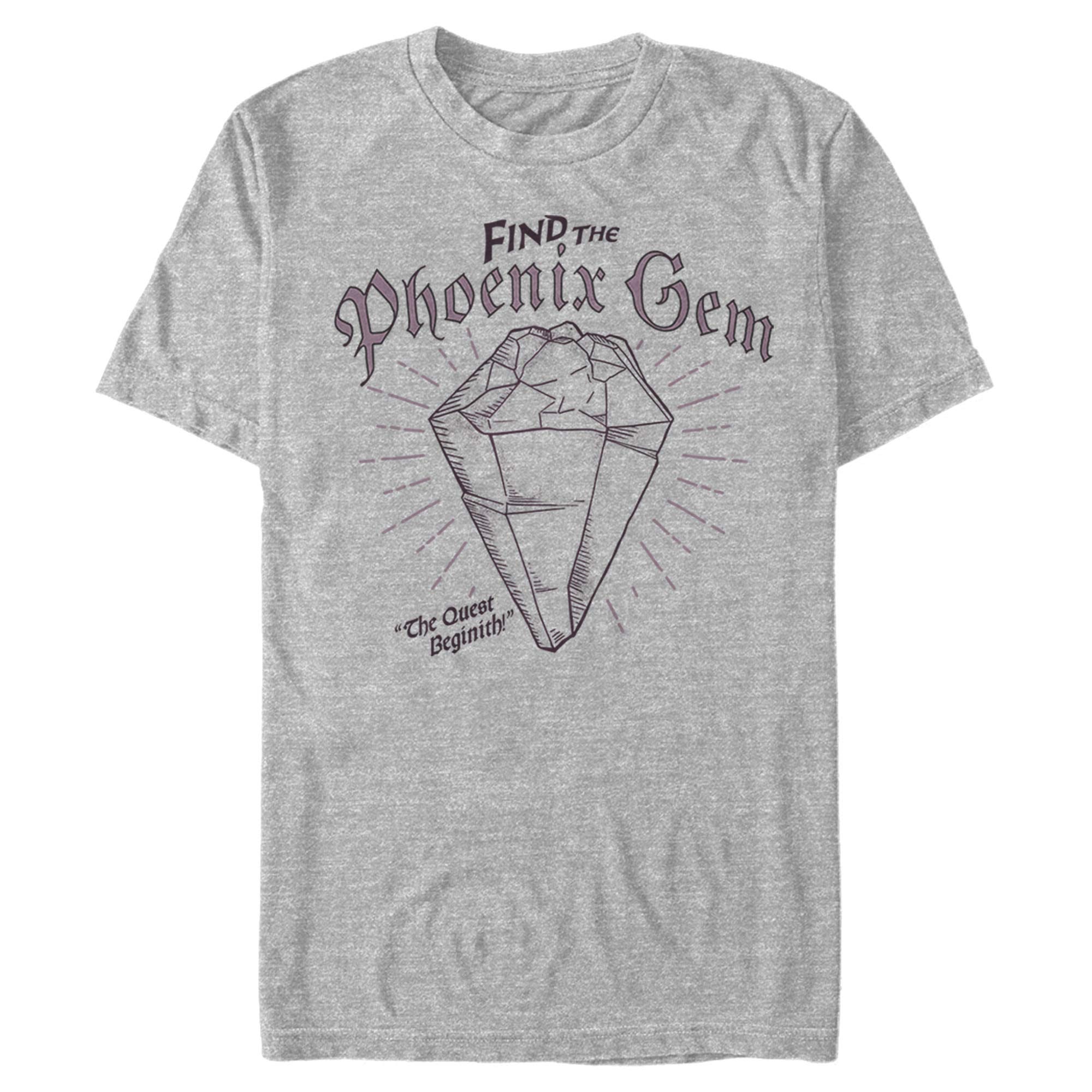 Men's Onward Find The Phoenix Gem Graphic T-Shirt - Casual Cotton Tee for Streetwear & Everyday Wear