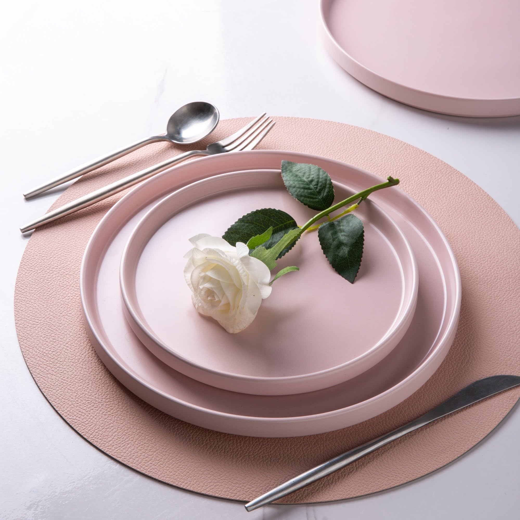AmorArc 6-Piece Ceramic Plates Set - 8