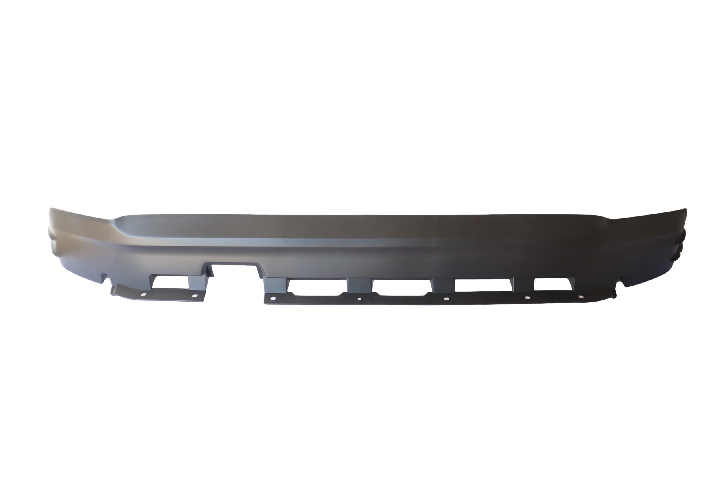 Textured Black Plastic Front Valance Lower Panel Air Deflector Apron - Compatible with Toyota Tacoma 2016-2021 Models (Part #5385104070, TO1093130) - Perfect for Off-Road Protection & Enhanced Aerodynamics