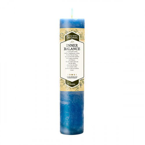 Blessed Herbal Original Candle for Inner Balance & Relaxation - Aromatherapy Soy Wax Candle for Meditation, Yoga, and Stress Relief at Home