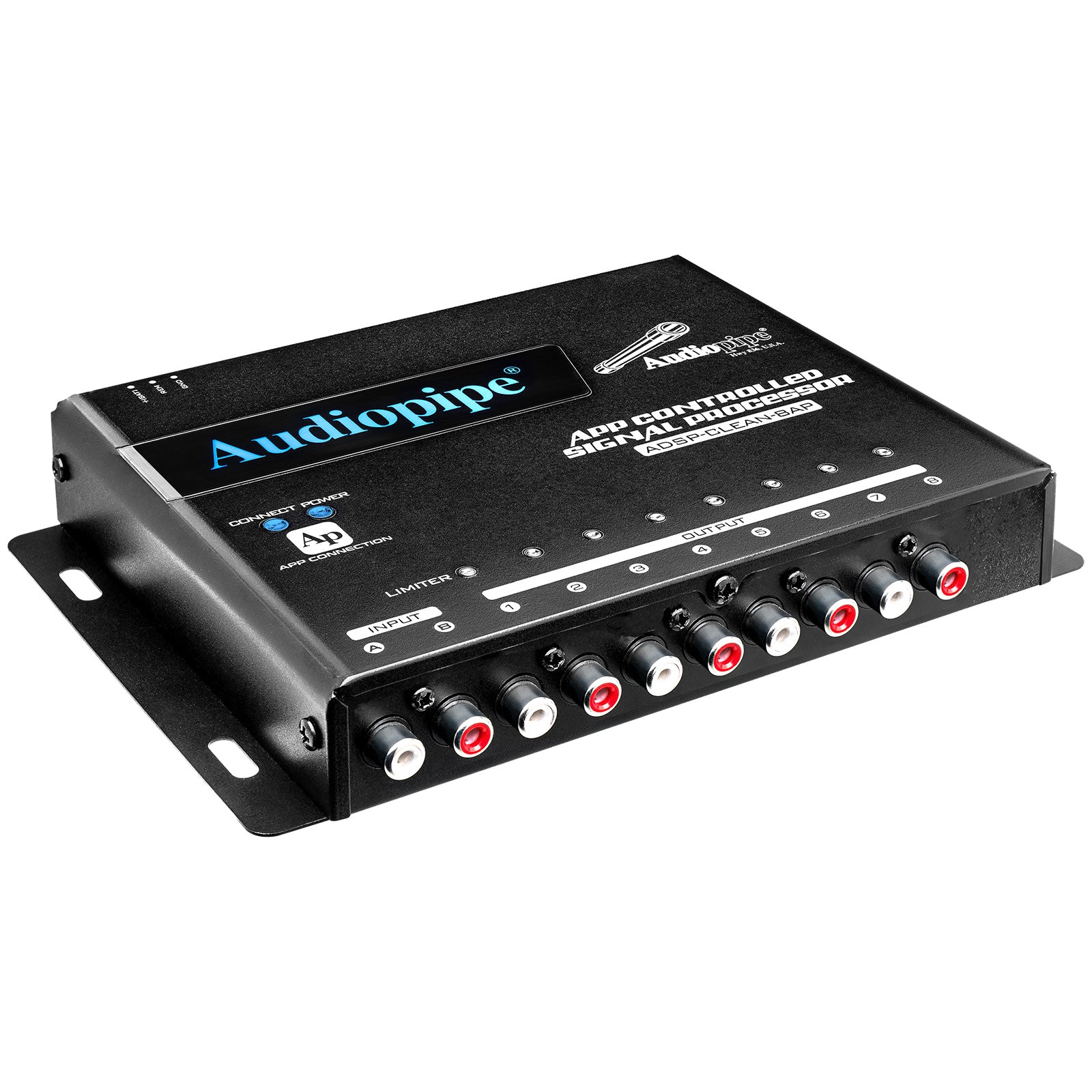 APP Controlled Signal Processor (ADSP CLEAN 8AP) - Professional Audio DSP for Home Studio & Live Performances