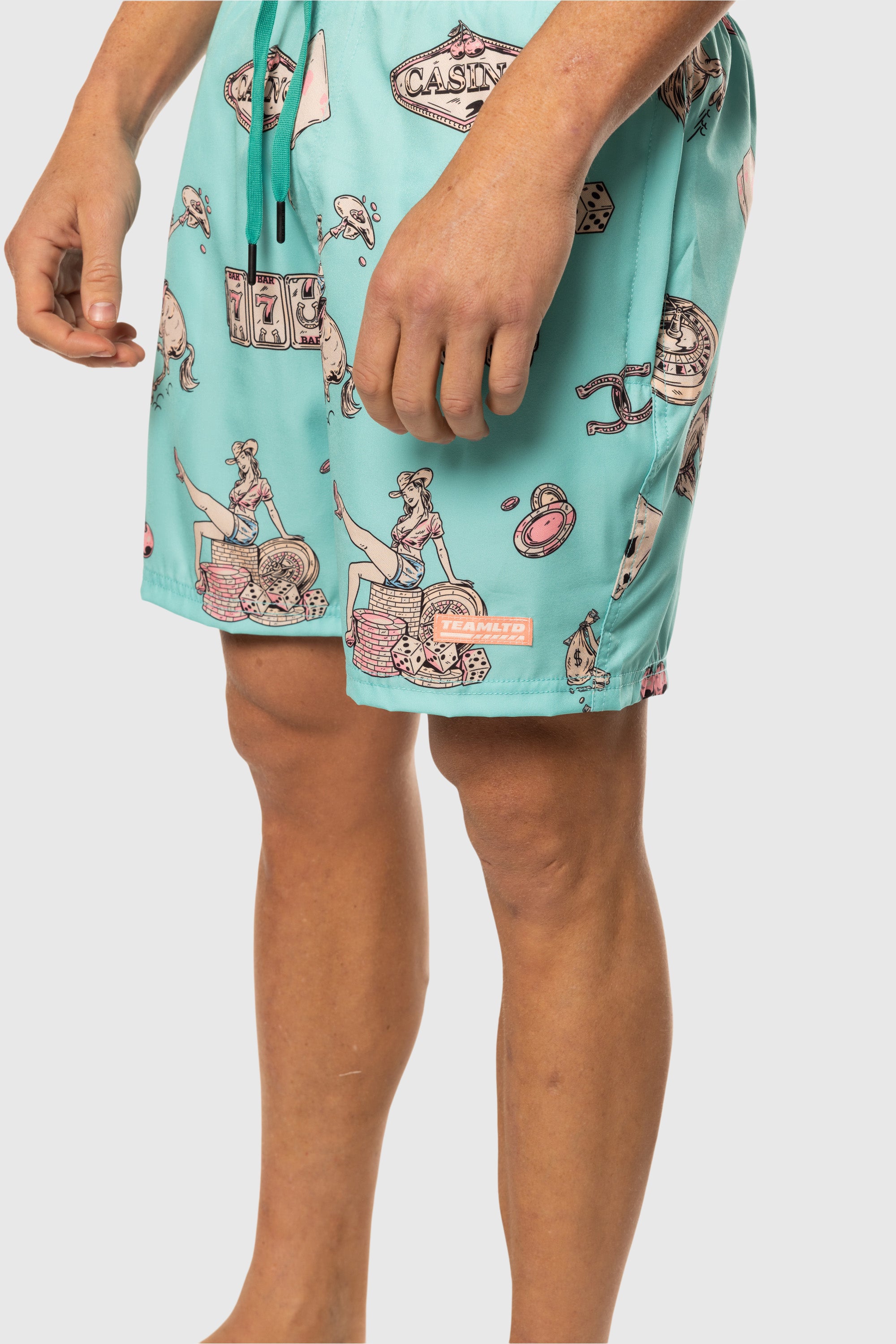 Men's Quick-Dry Swim Shorts 21 - Comfortable & Stylish Beachwear for Swimming, Surfing & Summer Activities
